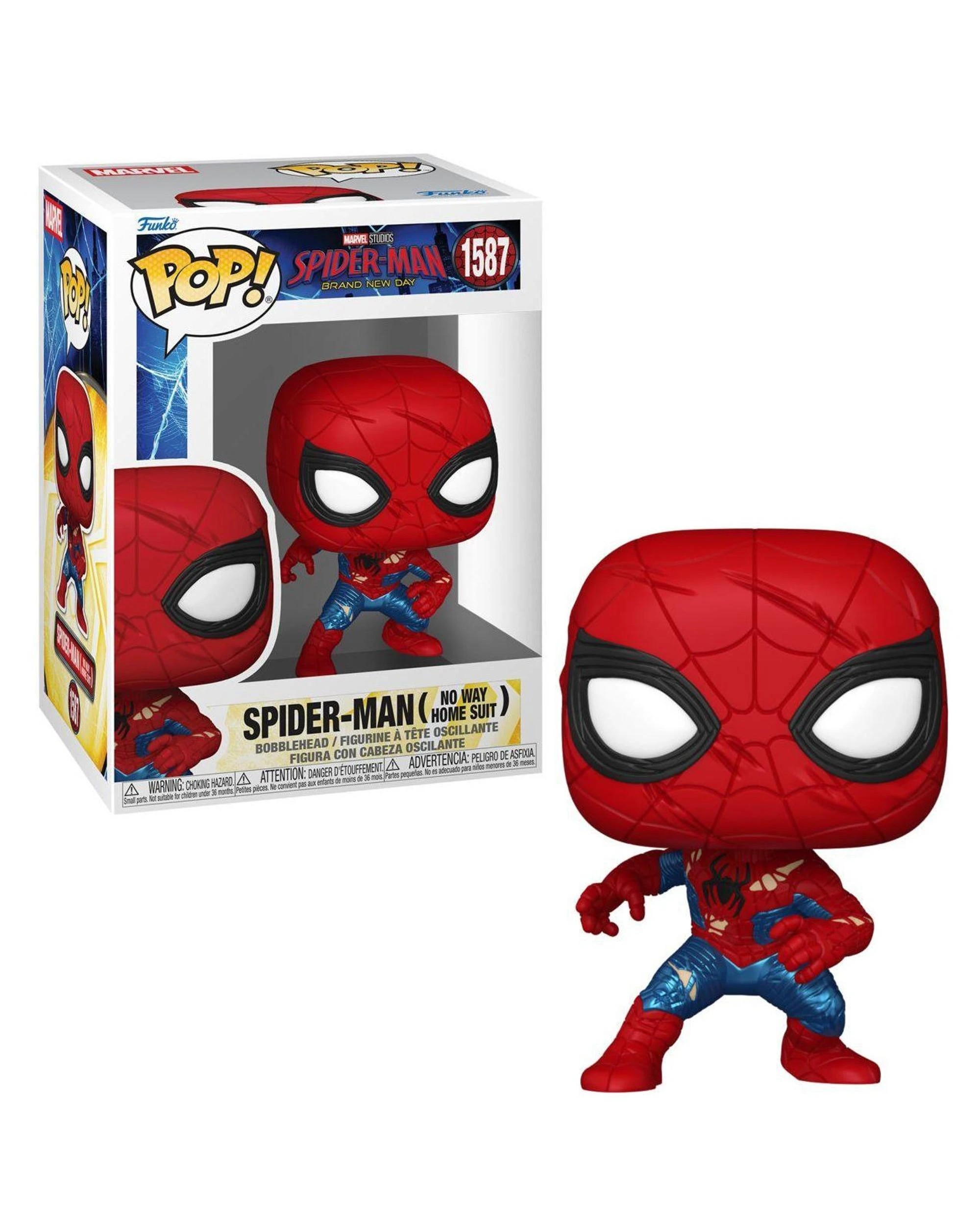 1 Spider-Man Brand New Day Spider-Man - No Way Home Suit -  Funko POP! Vinyl, 1 of 3