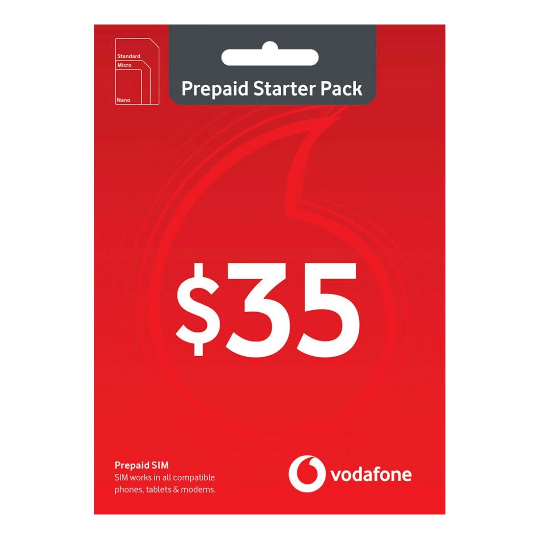 2 Vodafone $35 Prepaid Eco-SIM, 2 of 5