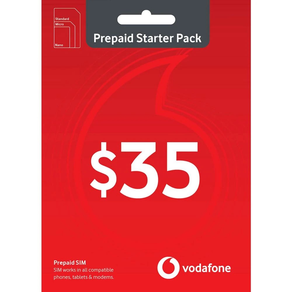 2 Vodafone $35 Prepaid Eco-SIM, 2 of 5