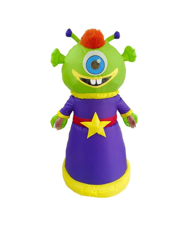 Rubies Alien Inflatable Adult Costume Party Dress-Up One Size - Multi