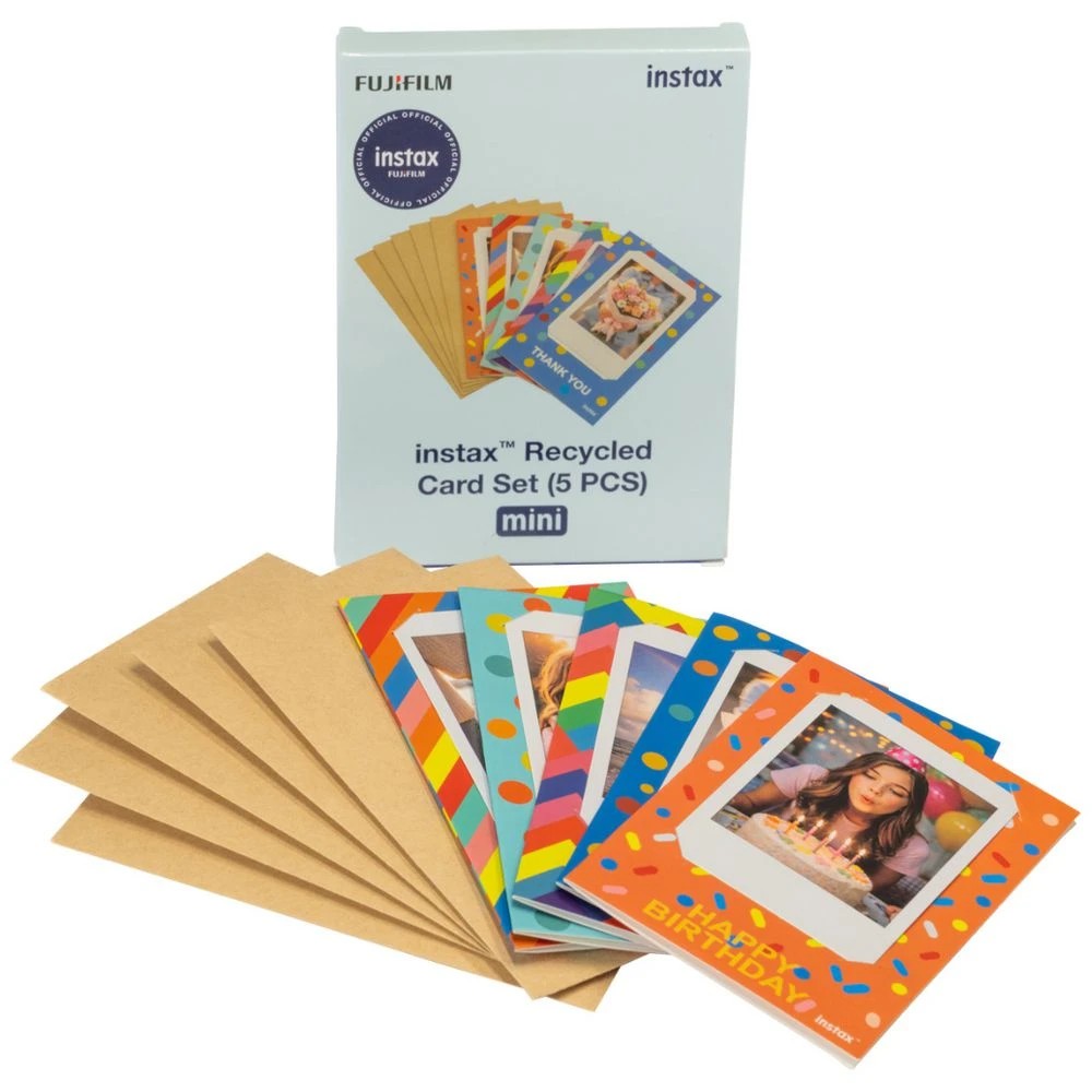 2 Fujifilm Instax Greeting Card Set 5 Pack, 2 of 7