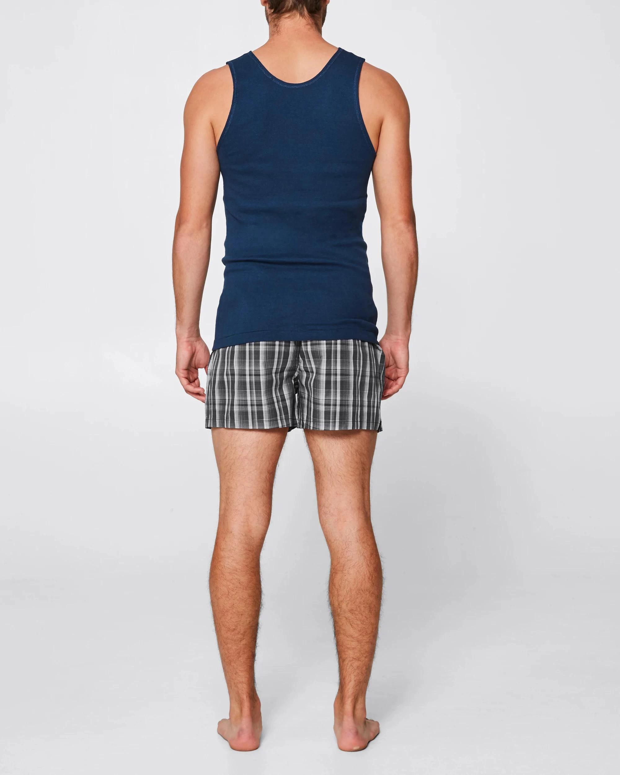 5 Maxx Athletic Singlet NAVY BLUE, 5 of 5