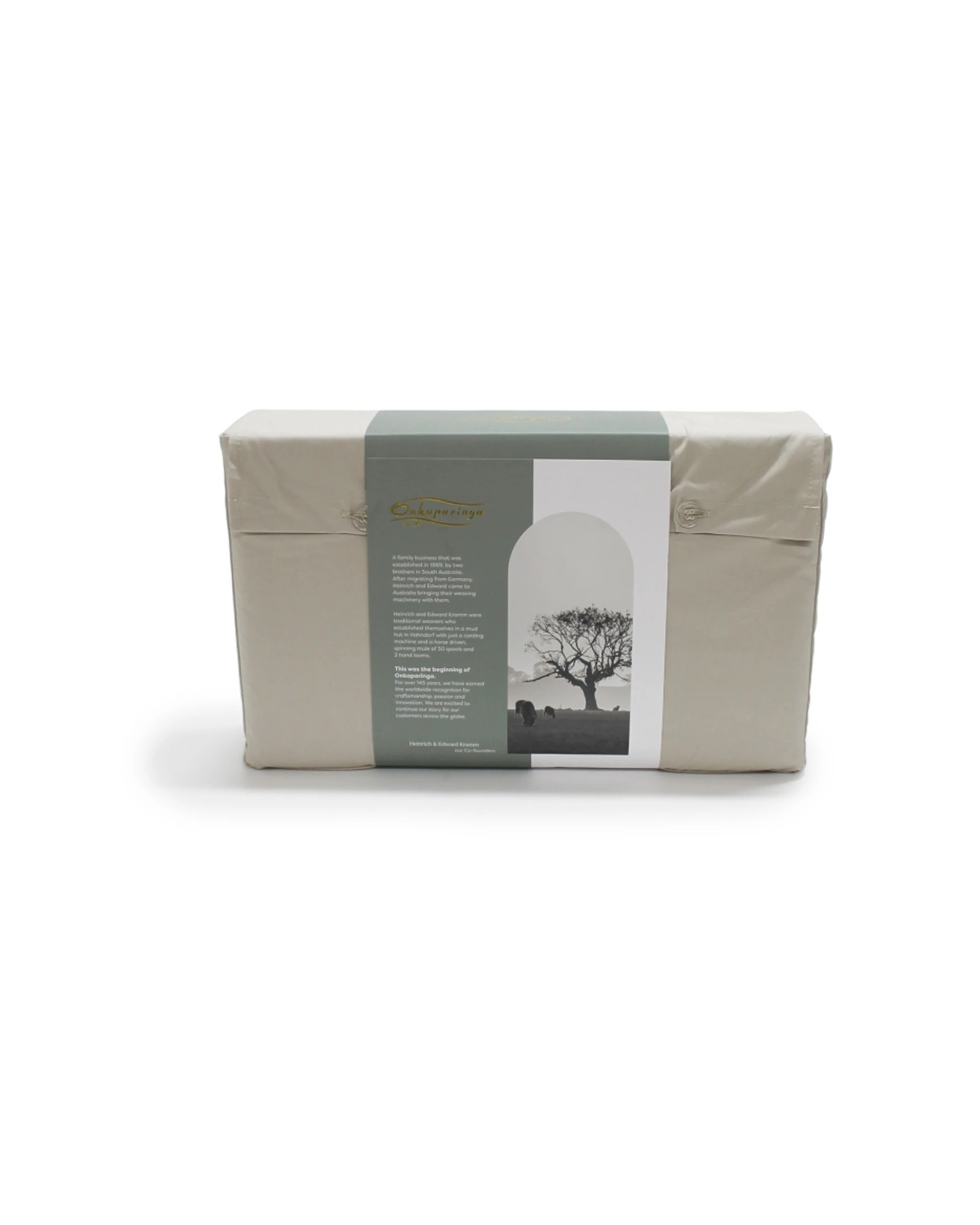 4 ONKAPARINGA 300TC Hepburn Cotton Percale Sheet Bedding Set - King Bed, 4 of 5