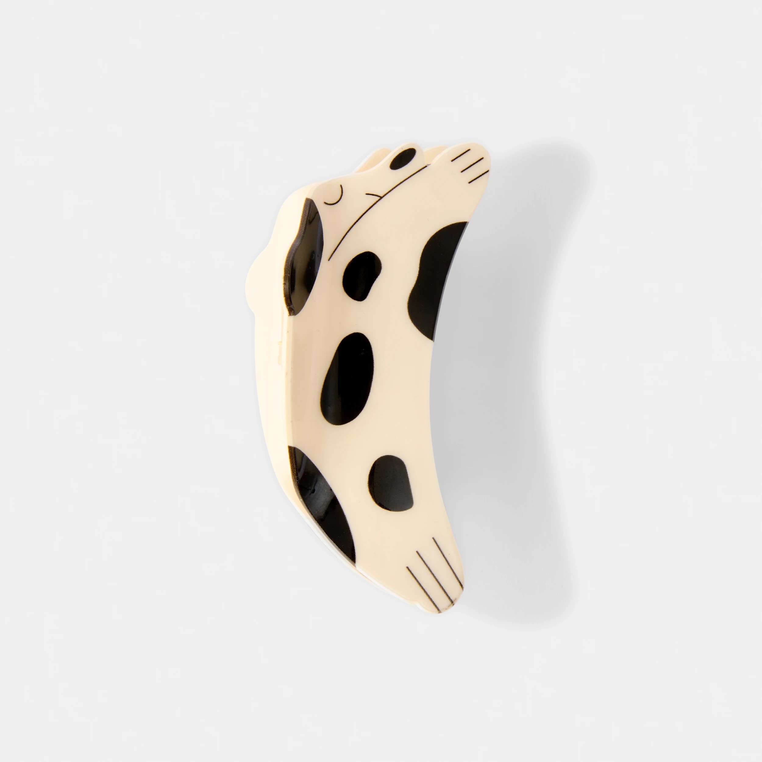 1 Beige Novelty Dog Claw Hair Clip, 1 of 4