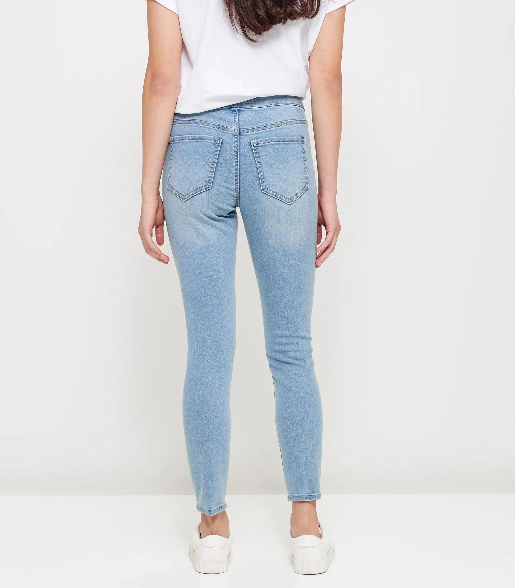 3 Target Lydia High Rise Ankle Length Denim Jeggings PALEINDIGO, 3 of 6