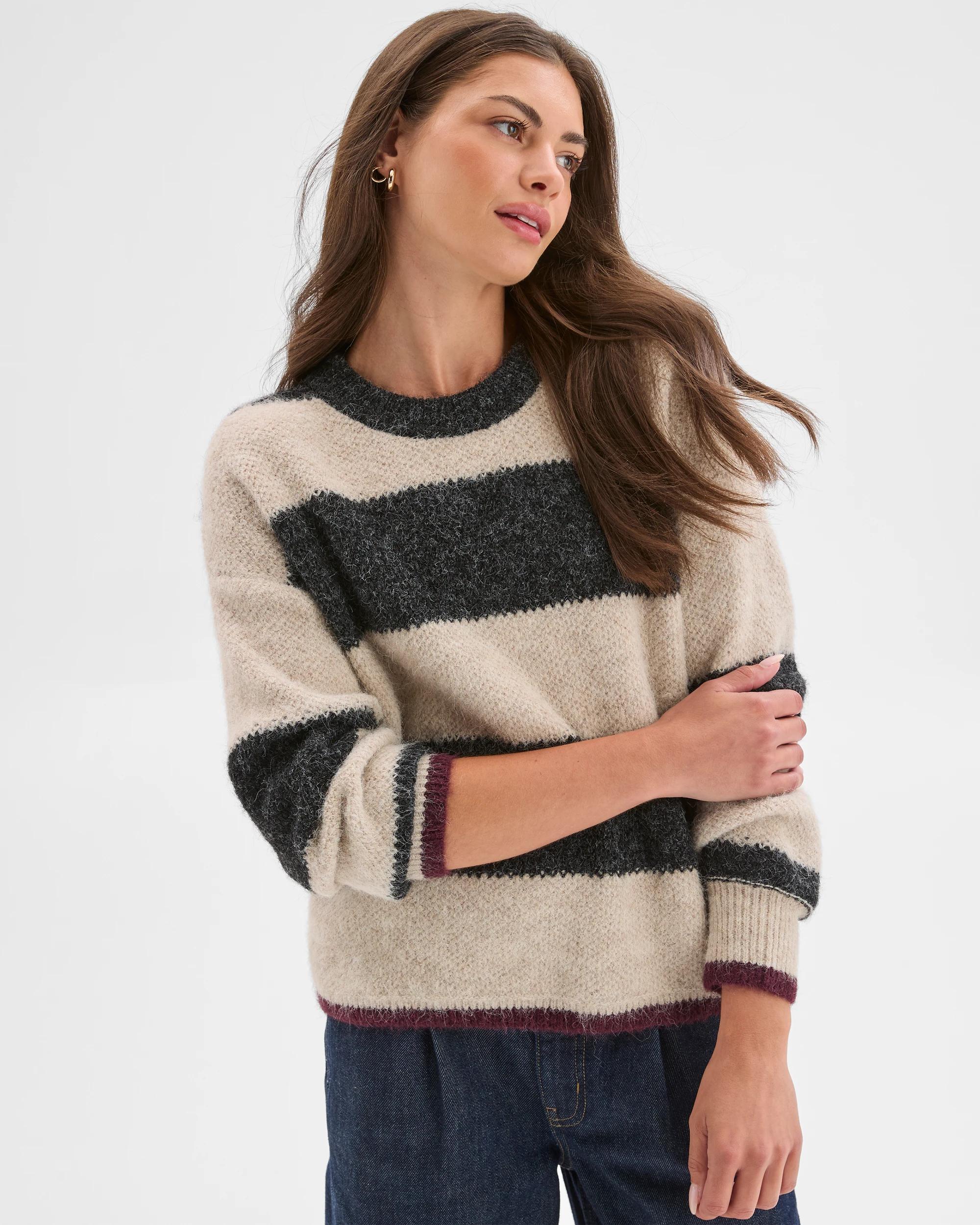 2 Target Petites Petites Crew Neck Honeycomb Stitch Jumper , 2 of 8