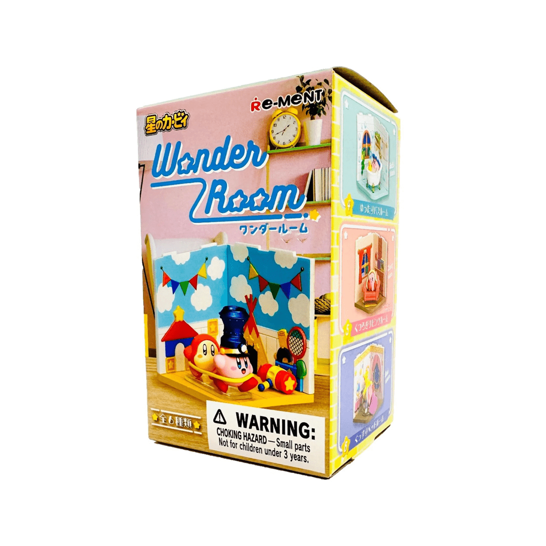 1 Re-Ment Kirby Wonder Room Mini Figure Blind Box, 1 of 3