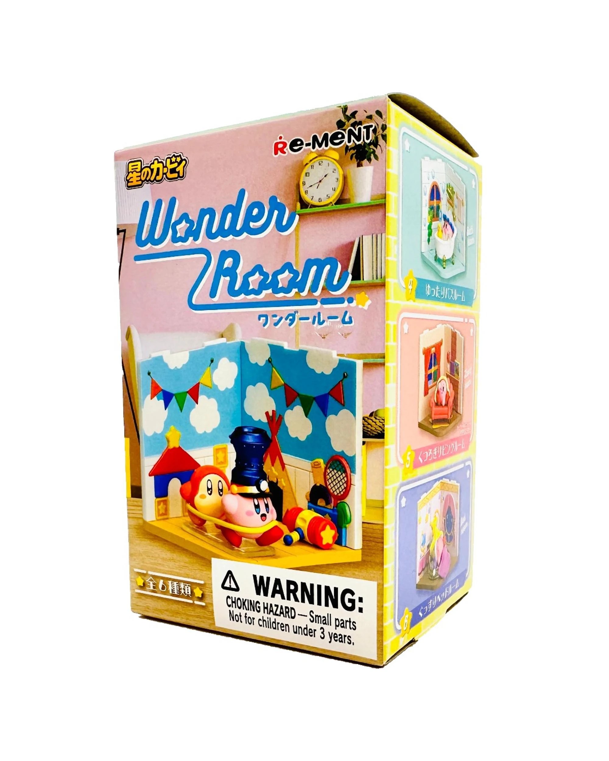 1 Re-Ment Kirby Wonder Room Mini Figure Blind Box, 1 of 3
