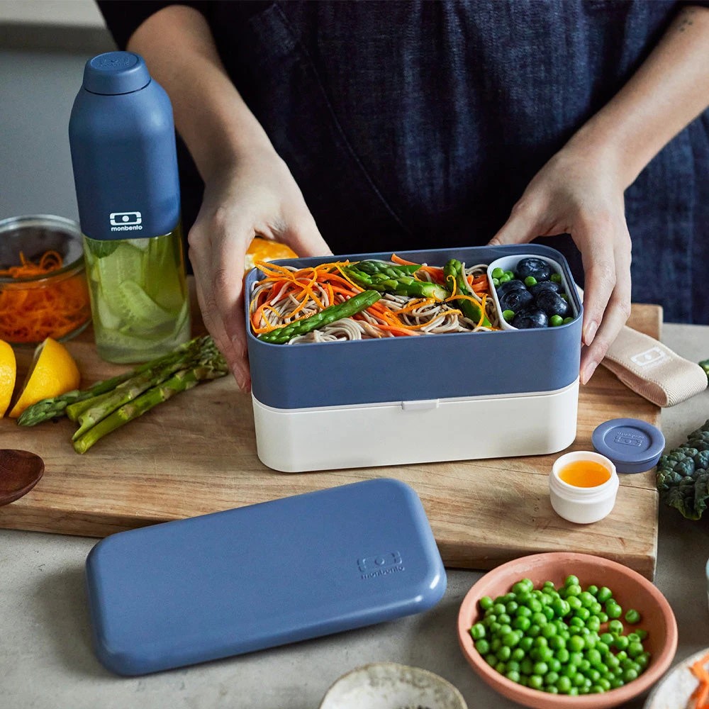 4 Monbento MB Original Bento Box - Blue, 4 of 5
