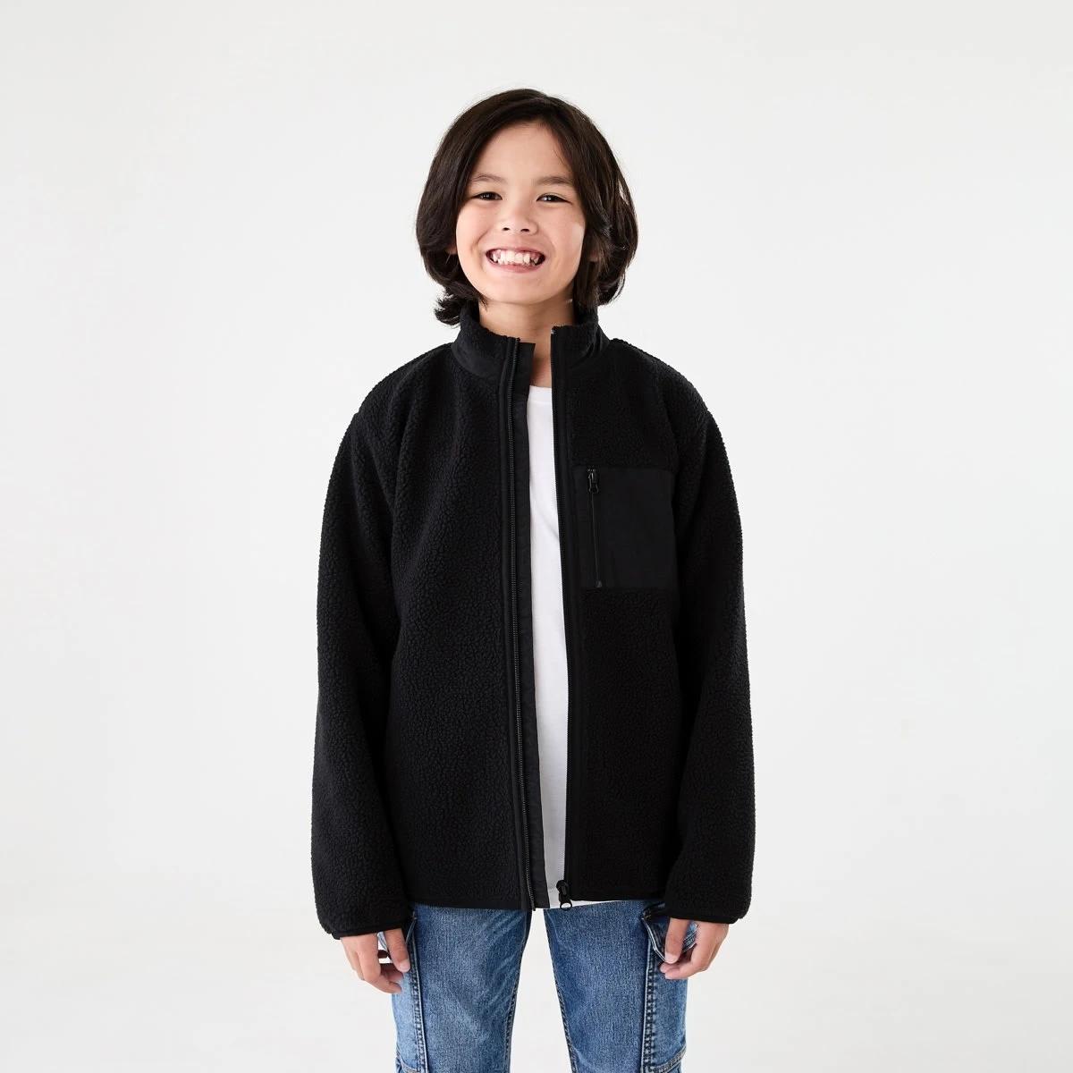 1 Teddy Jacket Black, 1 of 10