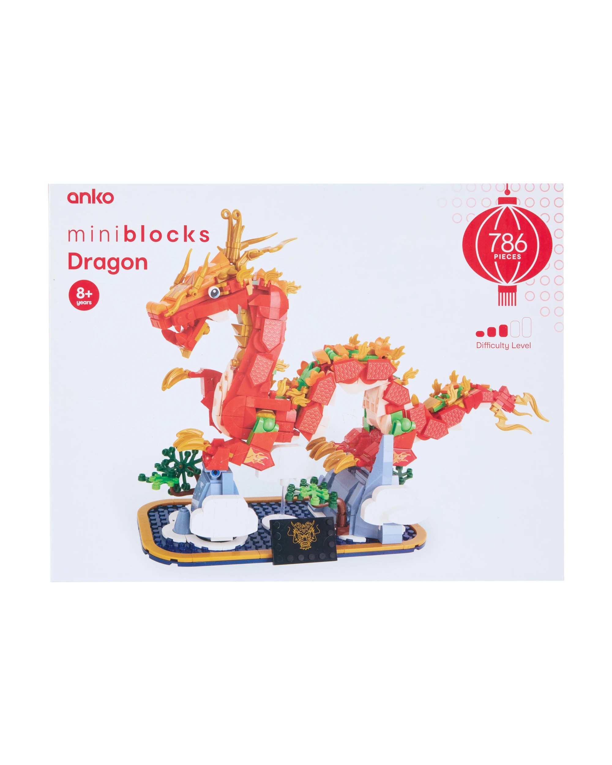 1 786 Piece Mini Blocks: Dragon, 1 of 3