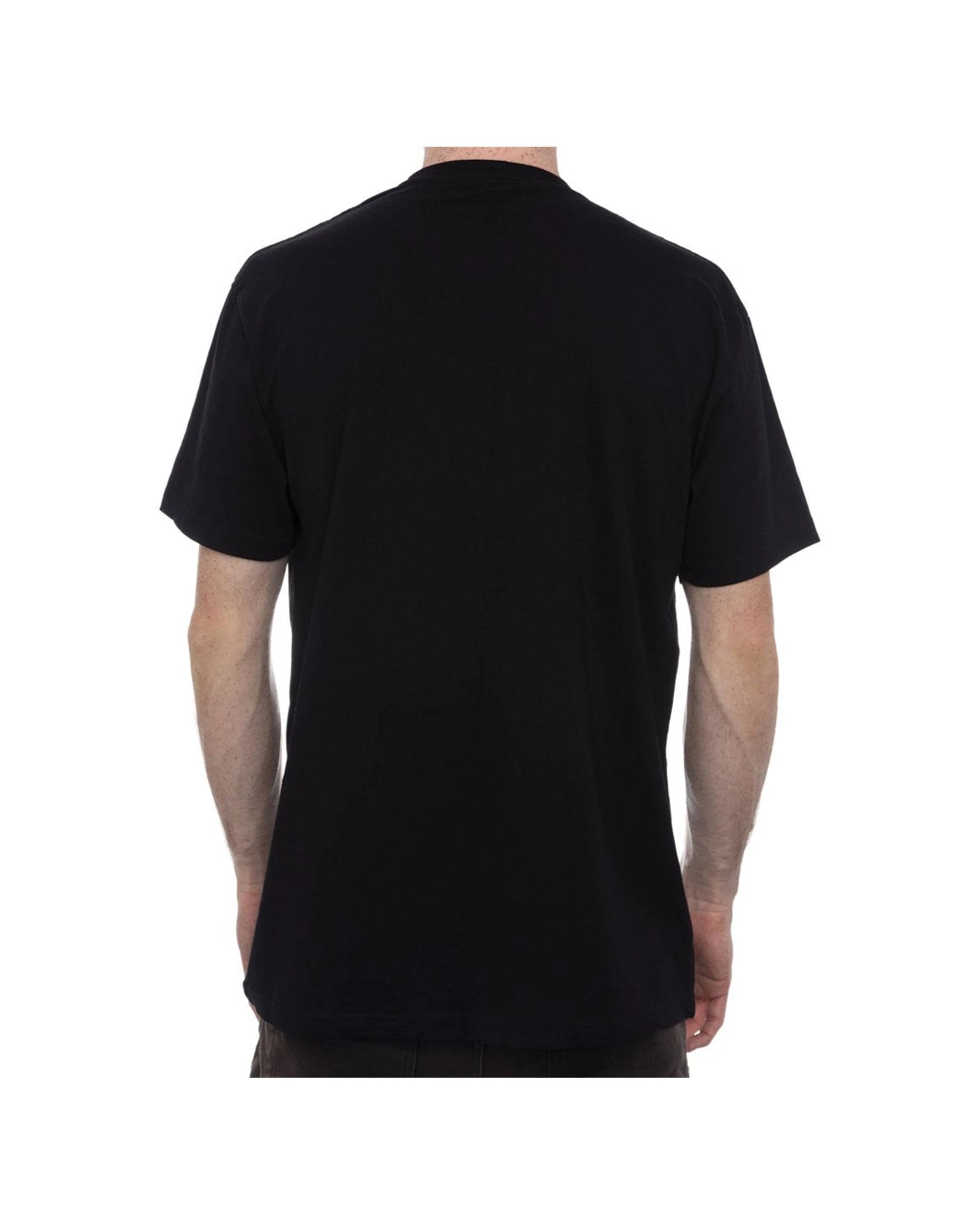 2 Fallen Footwear Men Insignia 100% Cotton Tees Regular Fit Soft Everyday Wear BLACK, 2 of 2