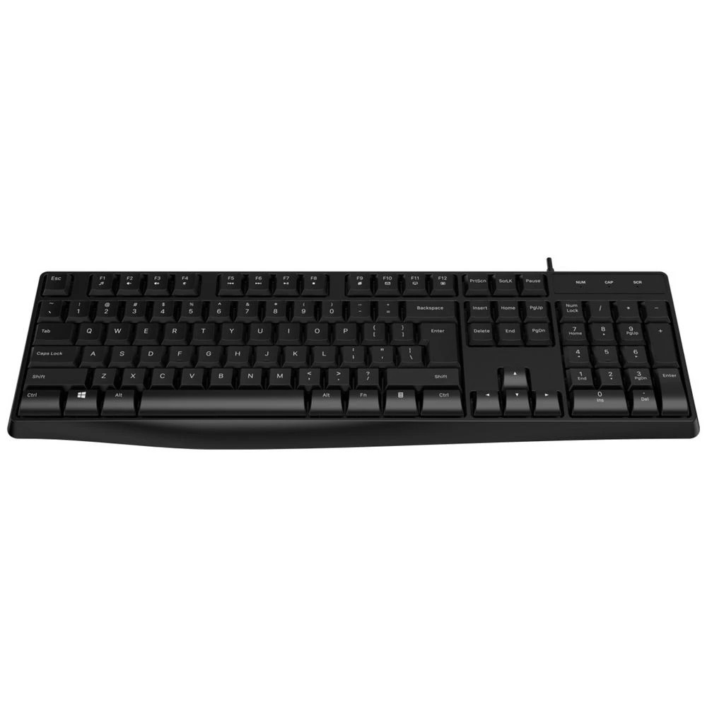 2 Qudo Essentials Wired Keyboard Black, 2 of 5