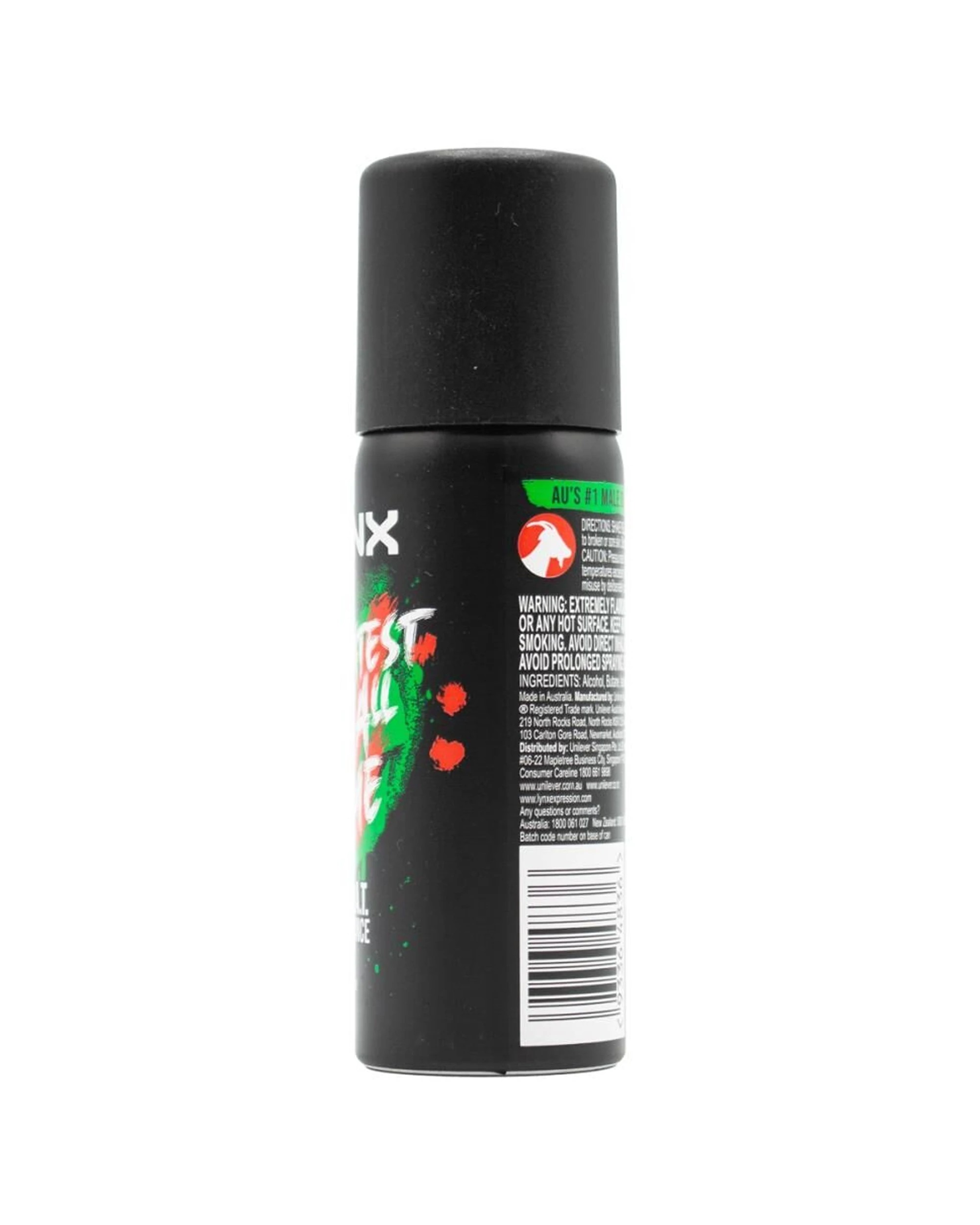 2 Lynx Men Deodorant Body Spray Africa Greatest Of All Time Mini 50ml - Black, 2 of 4