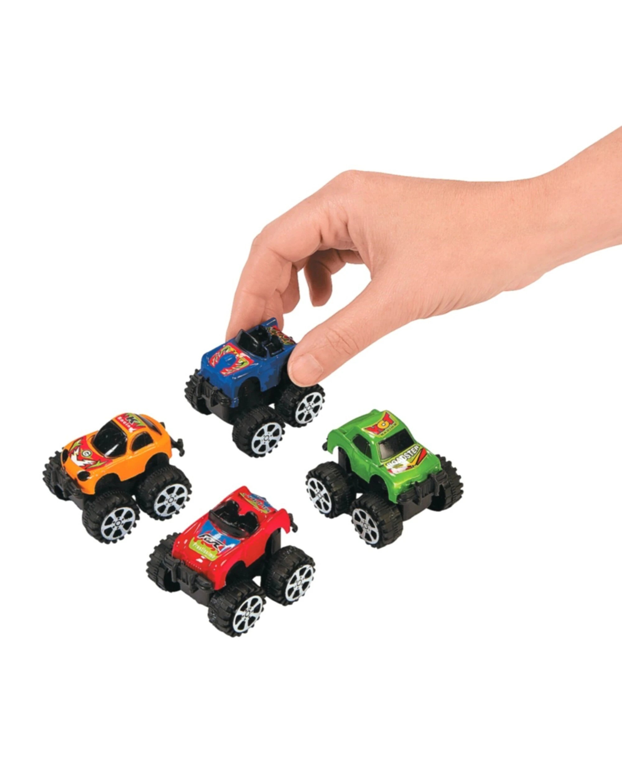 1 Fun Express Mini Pull Back Monster Trucks Pack of 12, 1 of 1