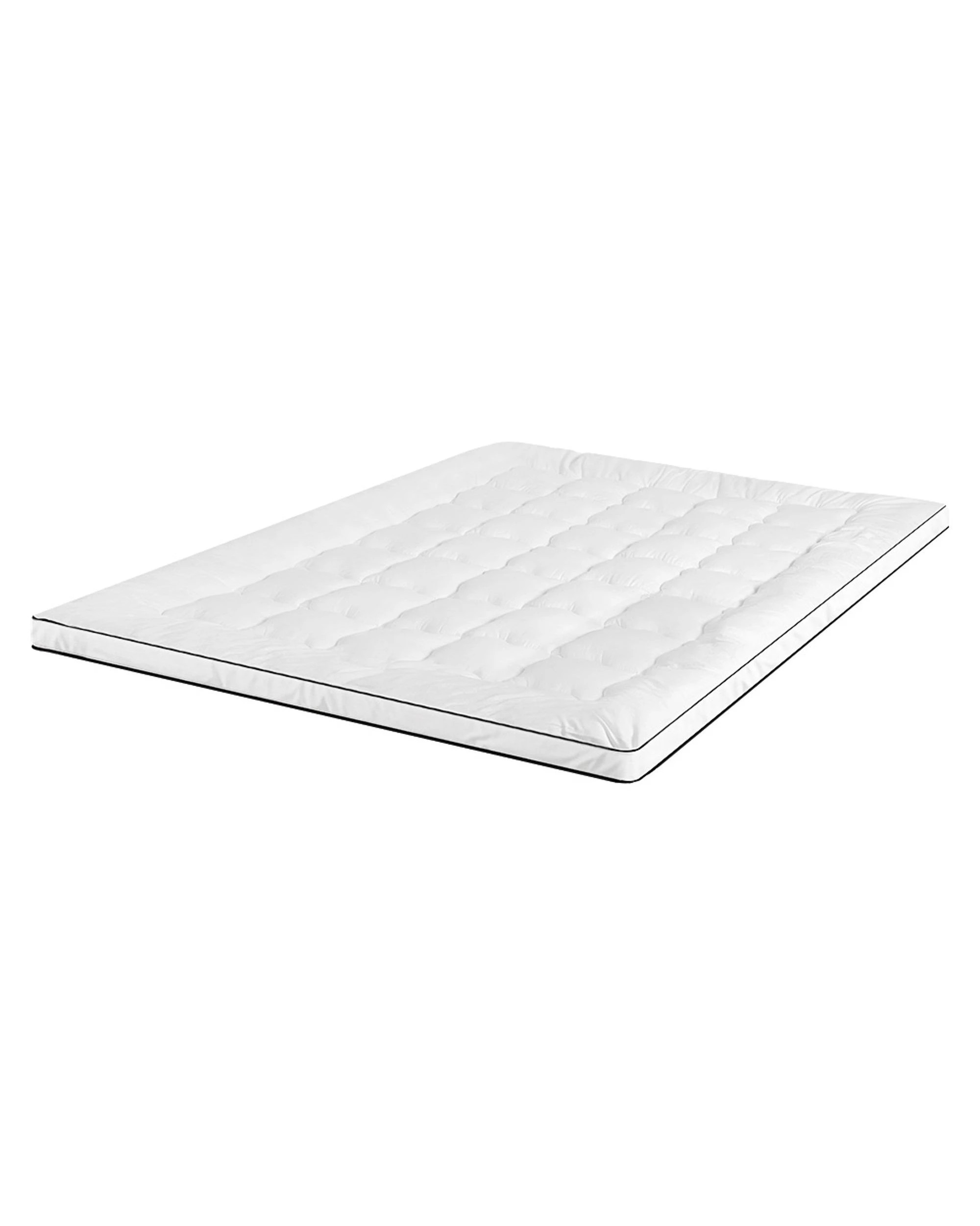 1 Giselle Bedding Pillowtop Mattress Topper 5cm Thick Mattress Pad for Back Pain Relief - King Single Bed - White, 1 of 7