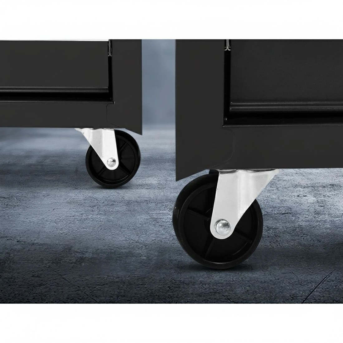 6 Giantz 7 Drawer Tool Box Cabinet Chest Trolley Storage Garage Toolbox - Black, 6 of 7