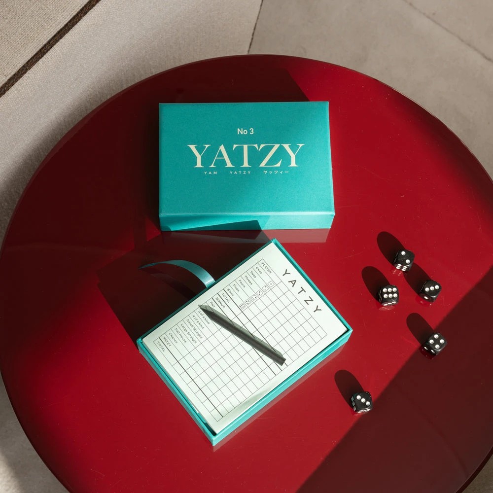 3 Printworks Classic Yatzy-Teal - Blue, 3 of 4