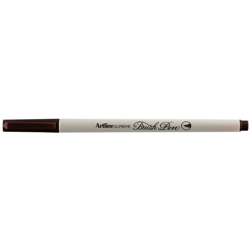 1 Artline Supreme Flexible Brush Pen Dark Brown, 1 of 1
