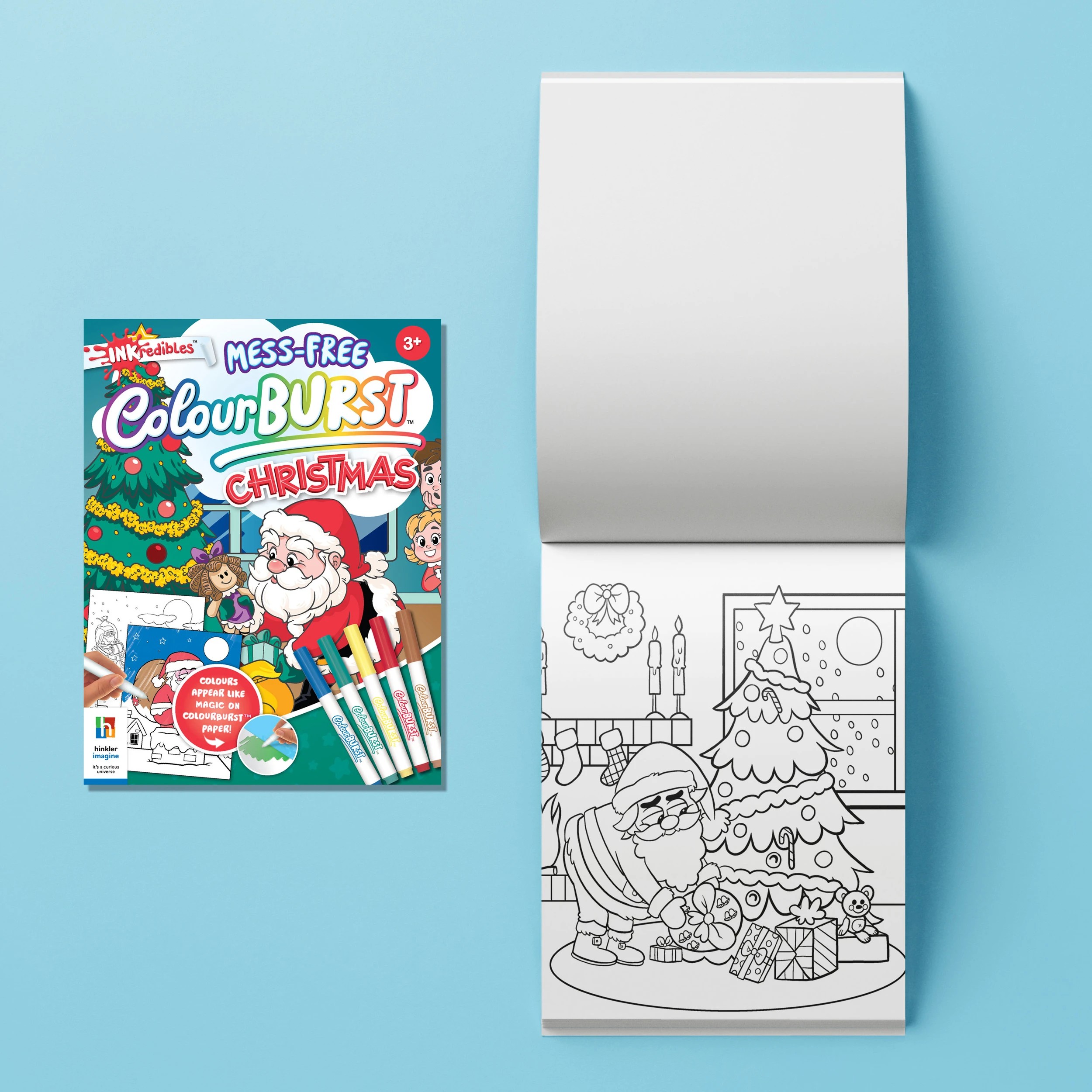 5 INKredibles Christmas ColourBurst Mess-Free Activity Kit - Book, 5 of 9