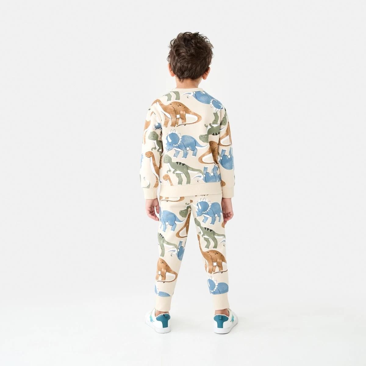 7 All Over Print Crew Neck Sweatshirt Bge Dino, 7 of 9
