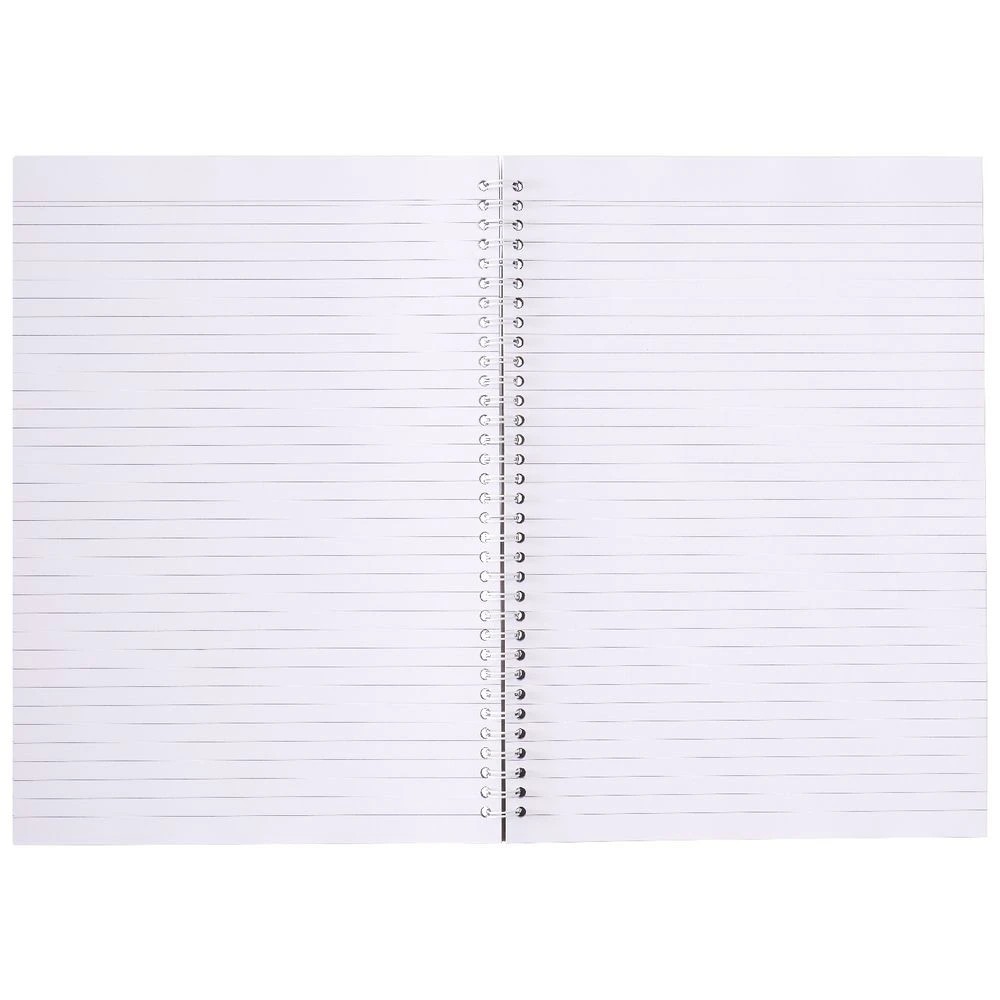 4 J.Burrows A4 Spiral Notebook 120 Page 5 Pack, 4 of 4