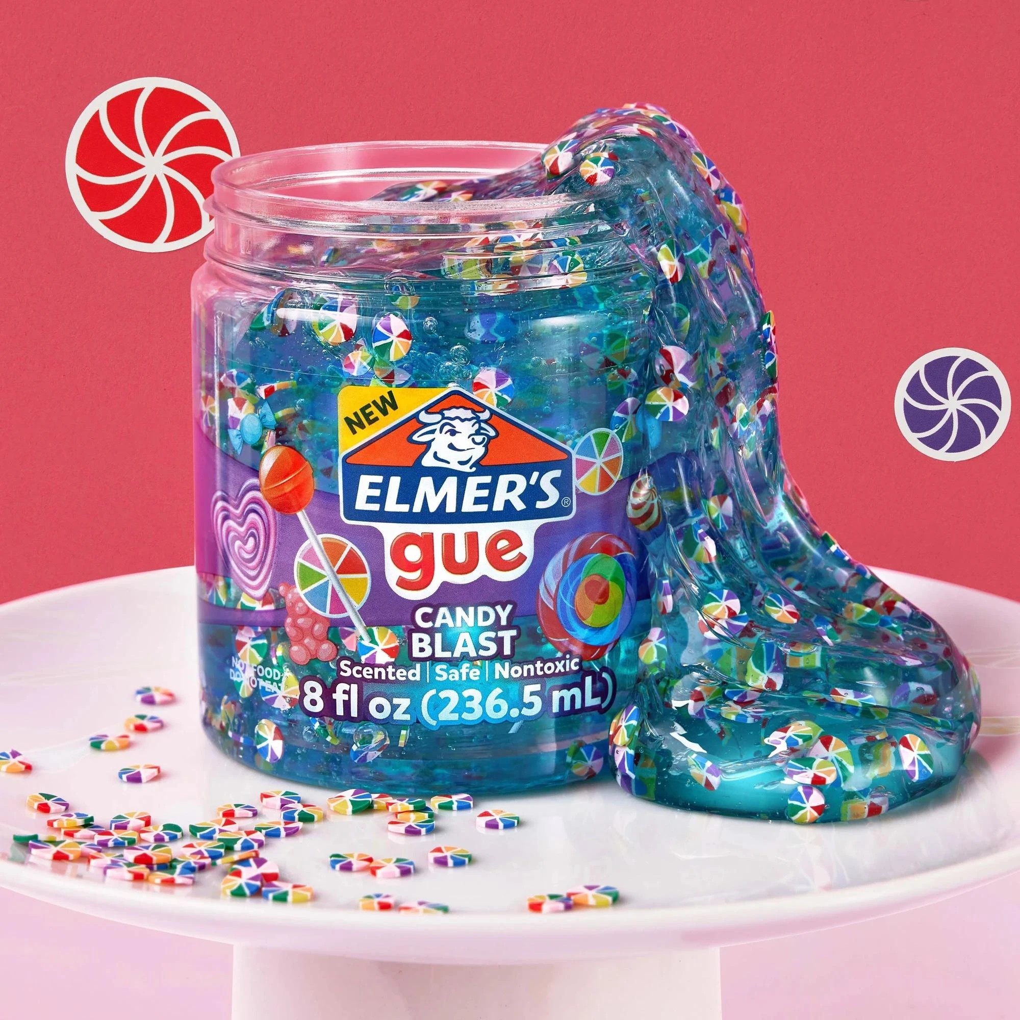 7 Elmers Gue Premade Slime Candy Blast - Blue, 7 of 8