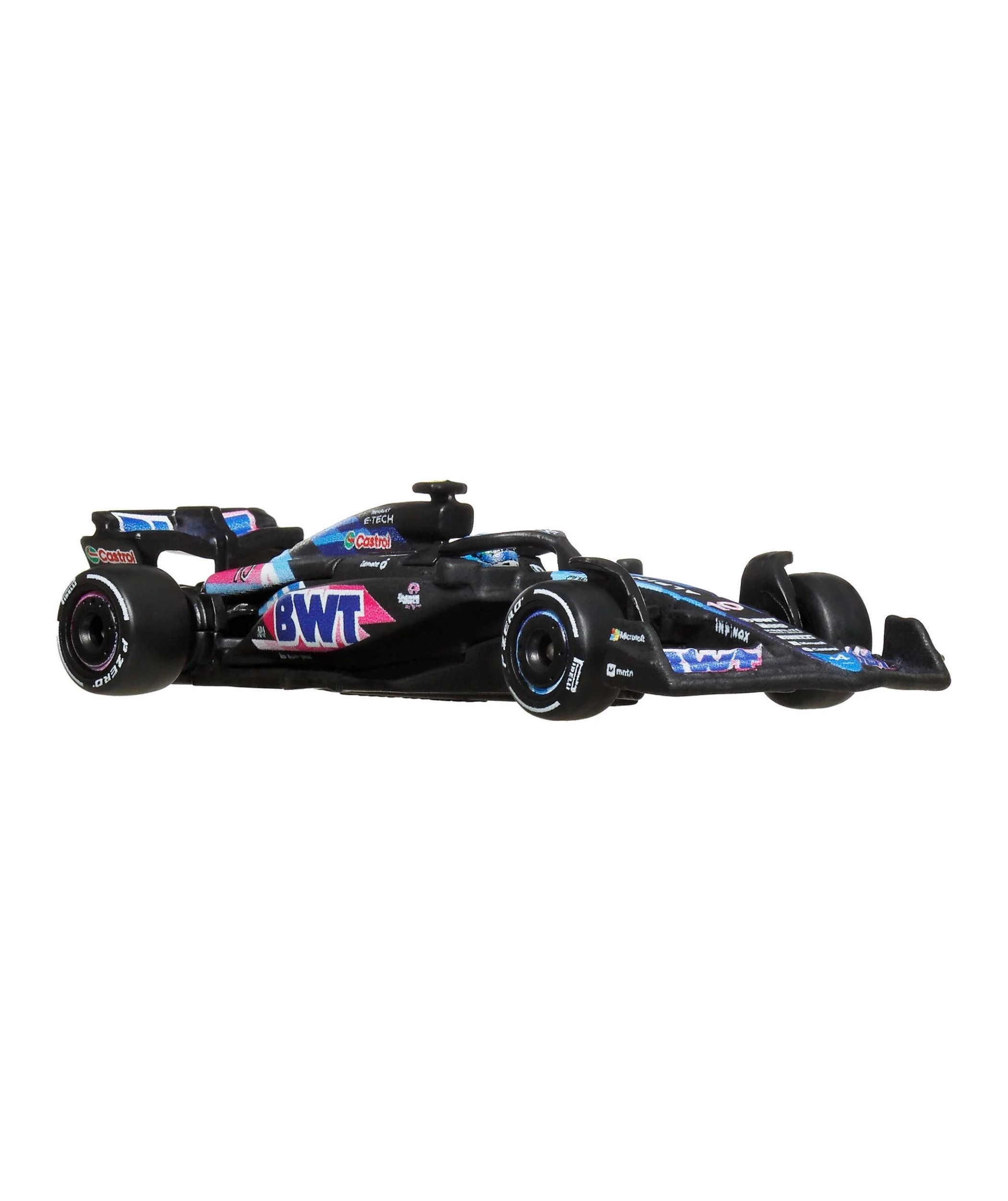 5 Hot Wheels Premium 2024 Die-Cast Formula 1 Race Car - Assorted - White, 5 of 6