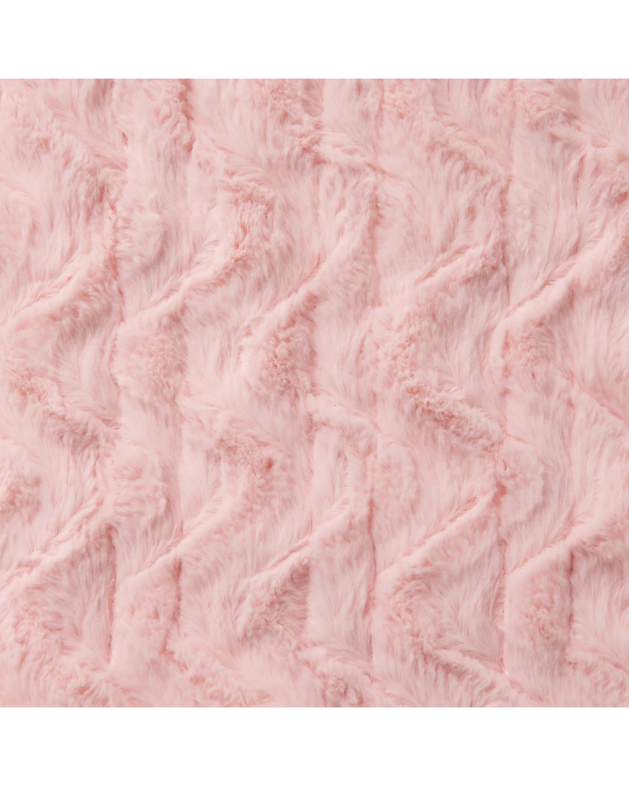 3 Dreamaker Felix 500gsm Faux Fur Heated Throw 180x200cm - Blush Pink, 3 of 6