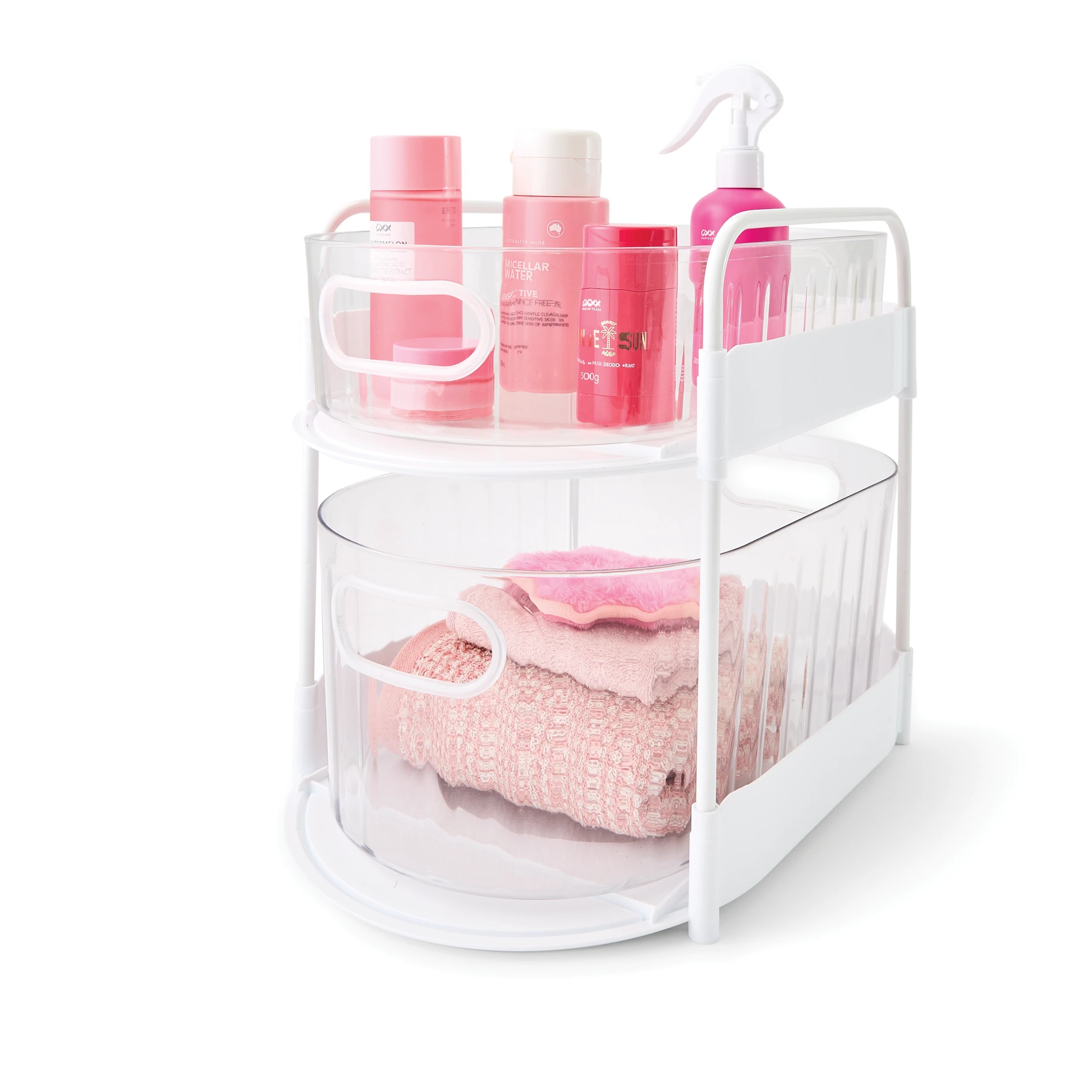 2 2 Tier Under Sink Organiser - Small, 2 of 9