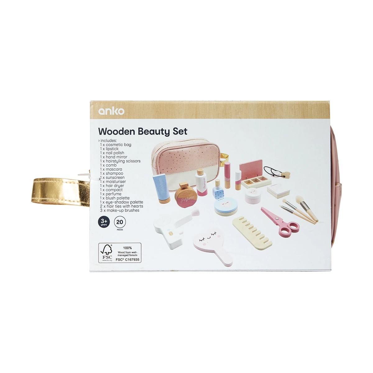 10 20 Piece Wooden Beauty Set, 10 of 10