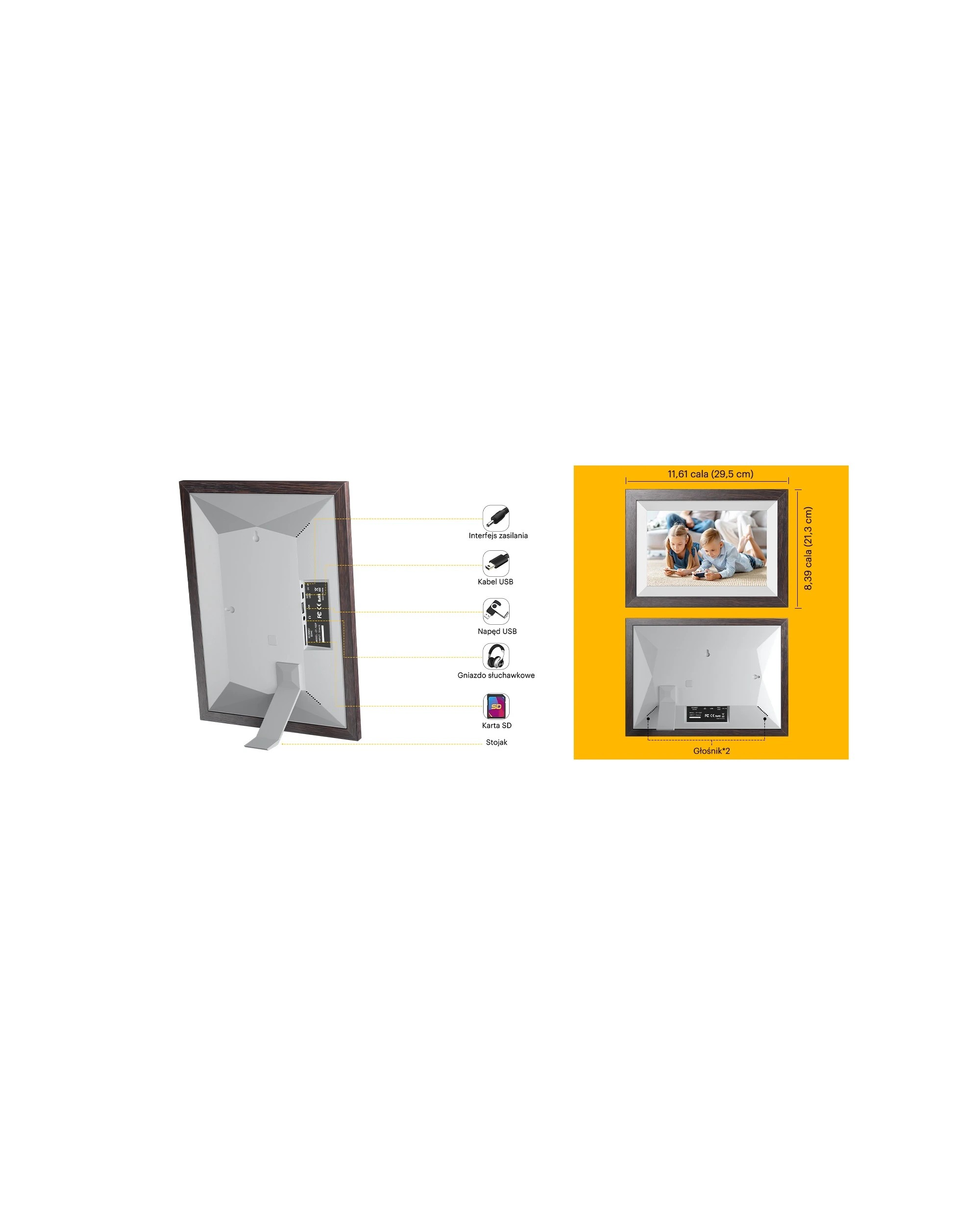 3 Kodak RCF-1012W 10.1 Inch Wi-Fi Photo Frame 32GB, 3 of 8