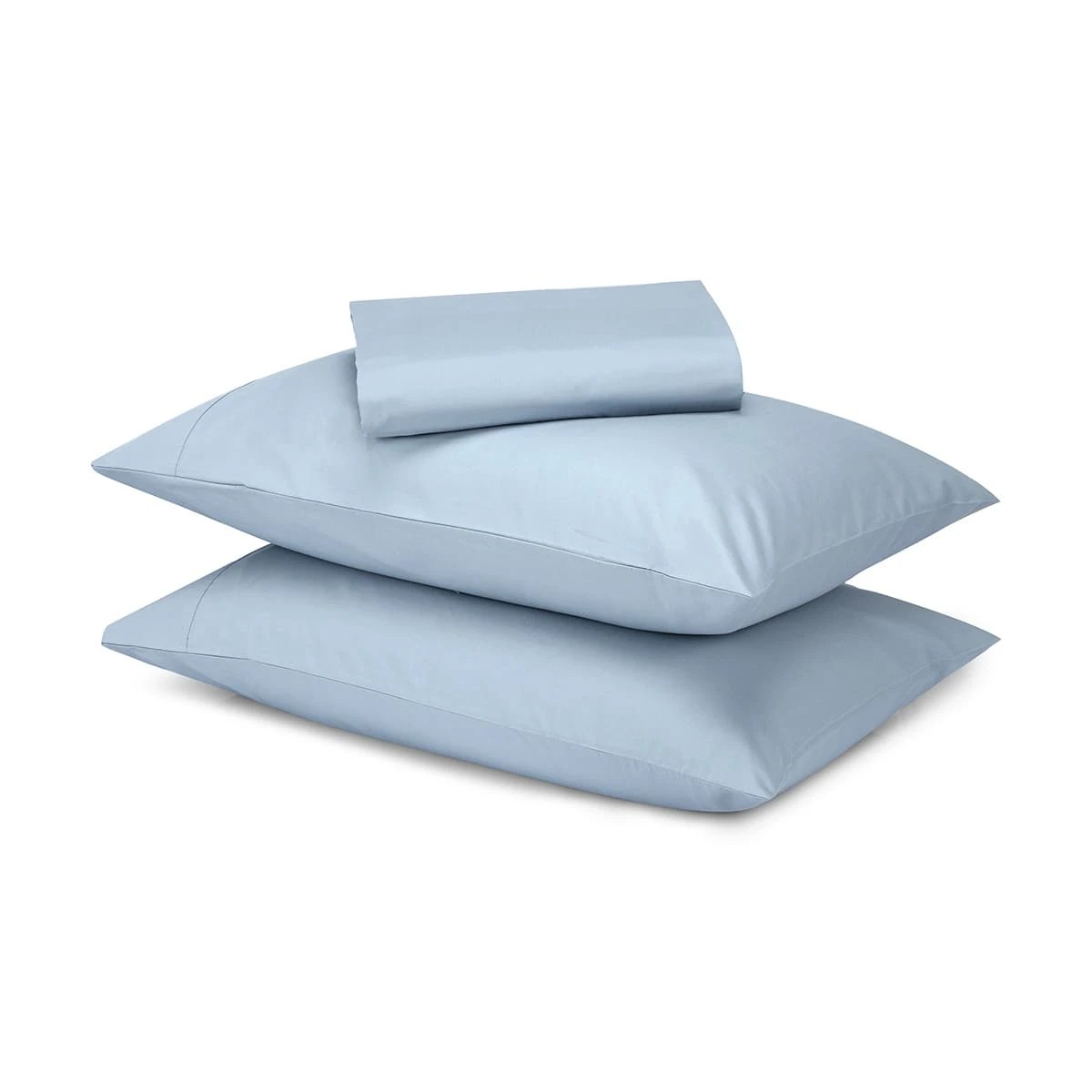 1 500 Thread Count Cotton Sheet Set - King Bed, Blue, 1 of 6
