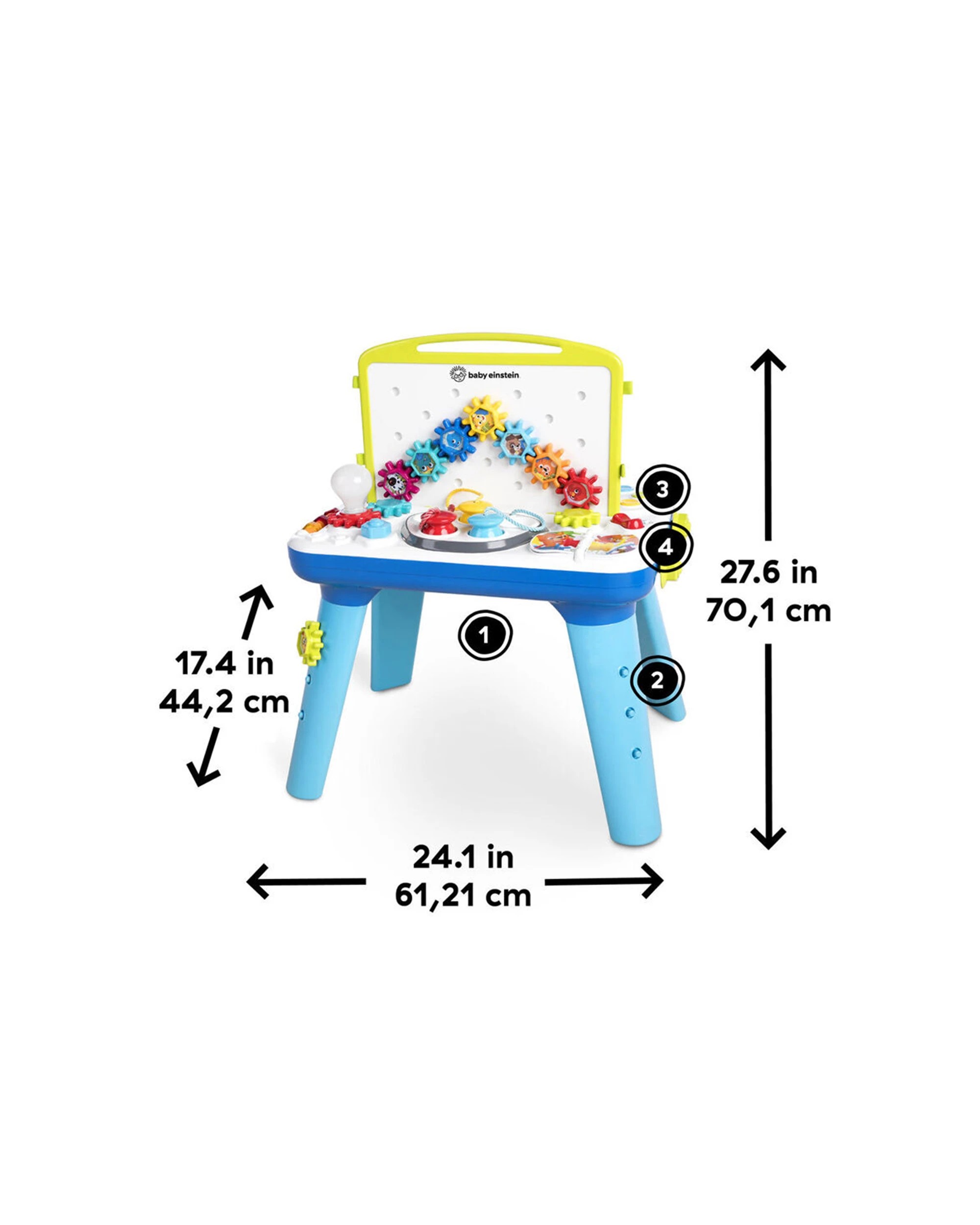 2 Bright Starts Curiosity Table Activity Station STEAM Toddler Toy 12 Months - Multi, 2 of 4