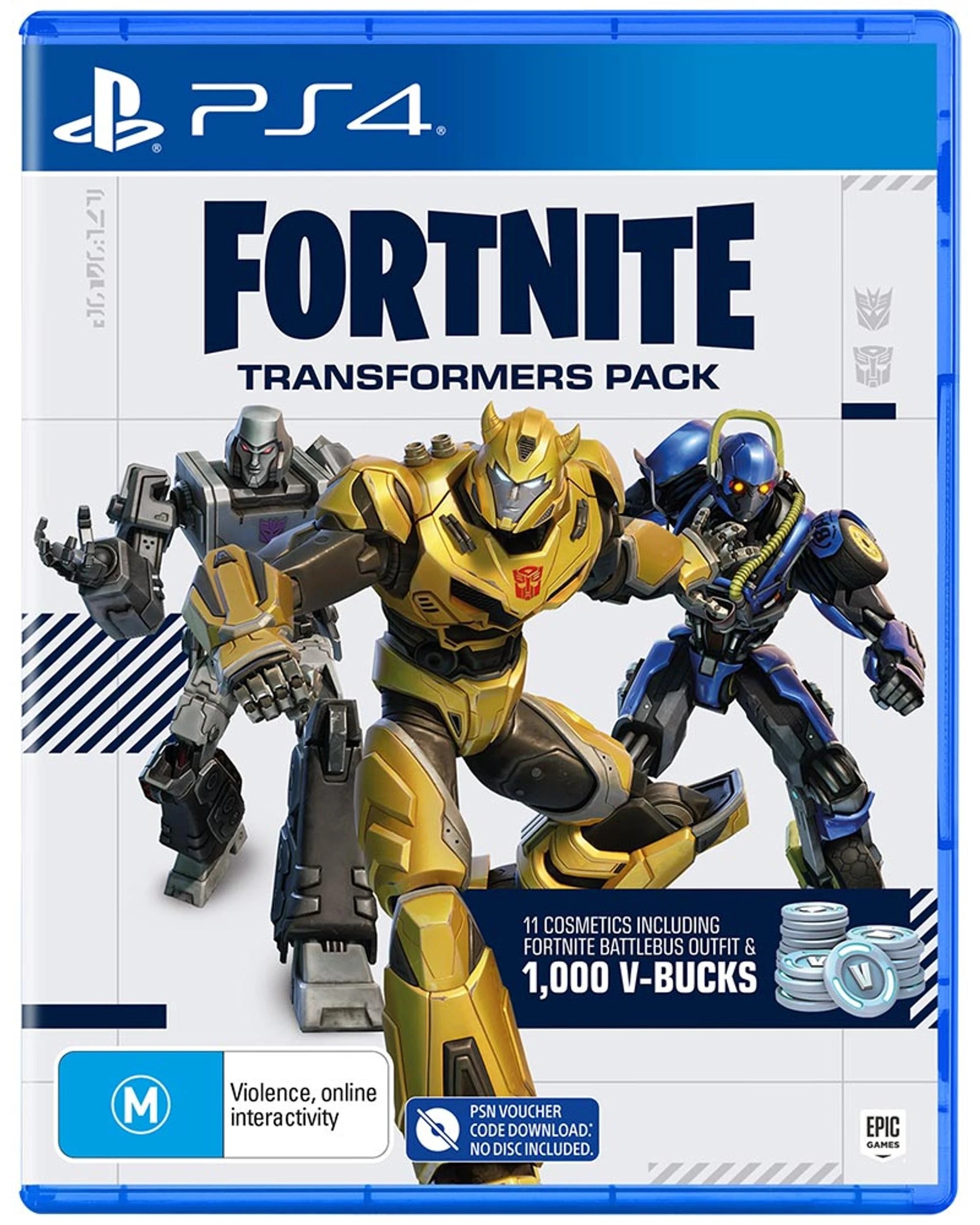 1 Fortnite: Transformers Pack - PS4, 1 of 1