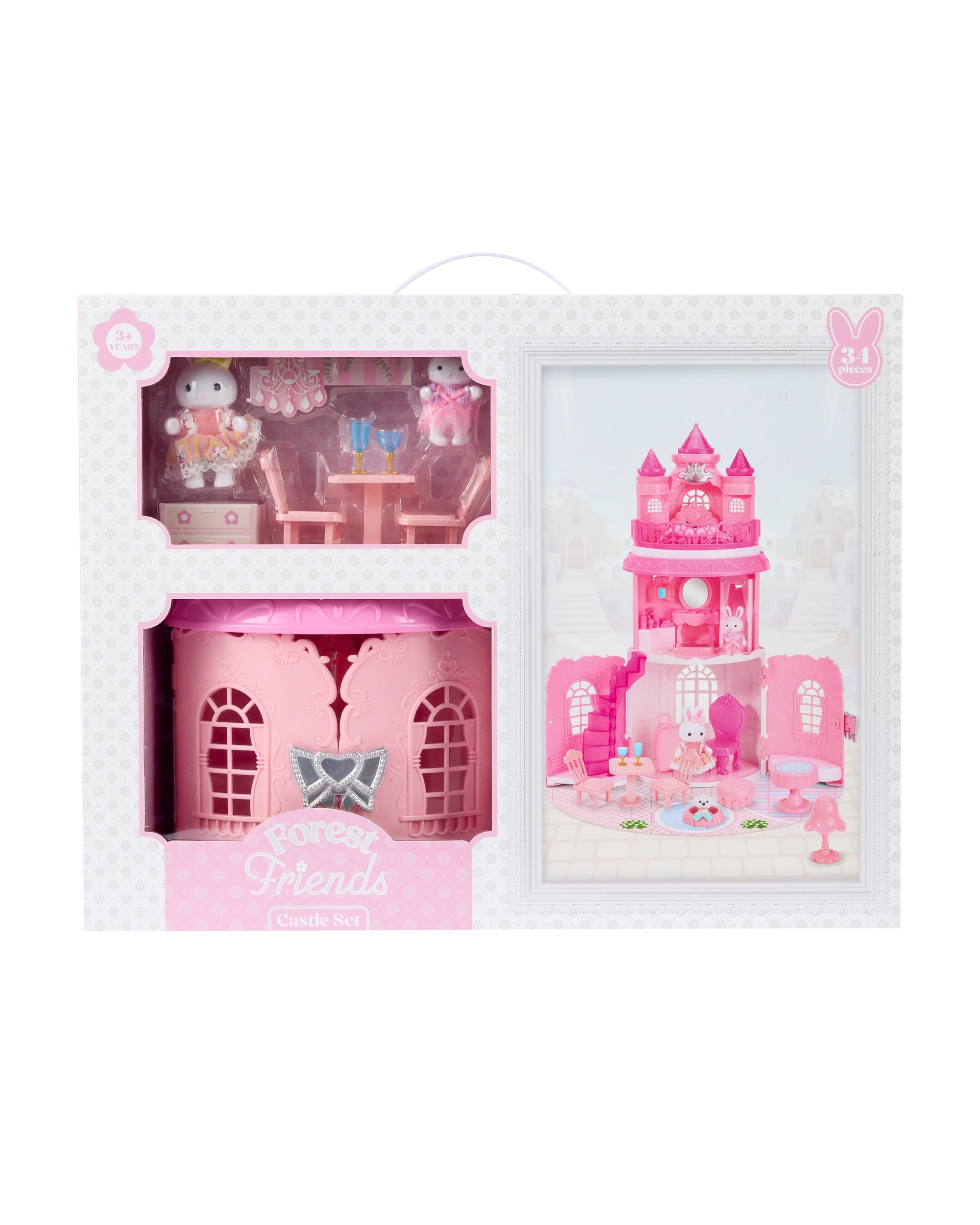 10 34 Piece Forest Friends Castle Set, 10 of 10