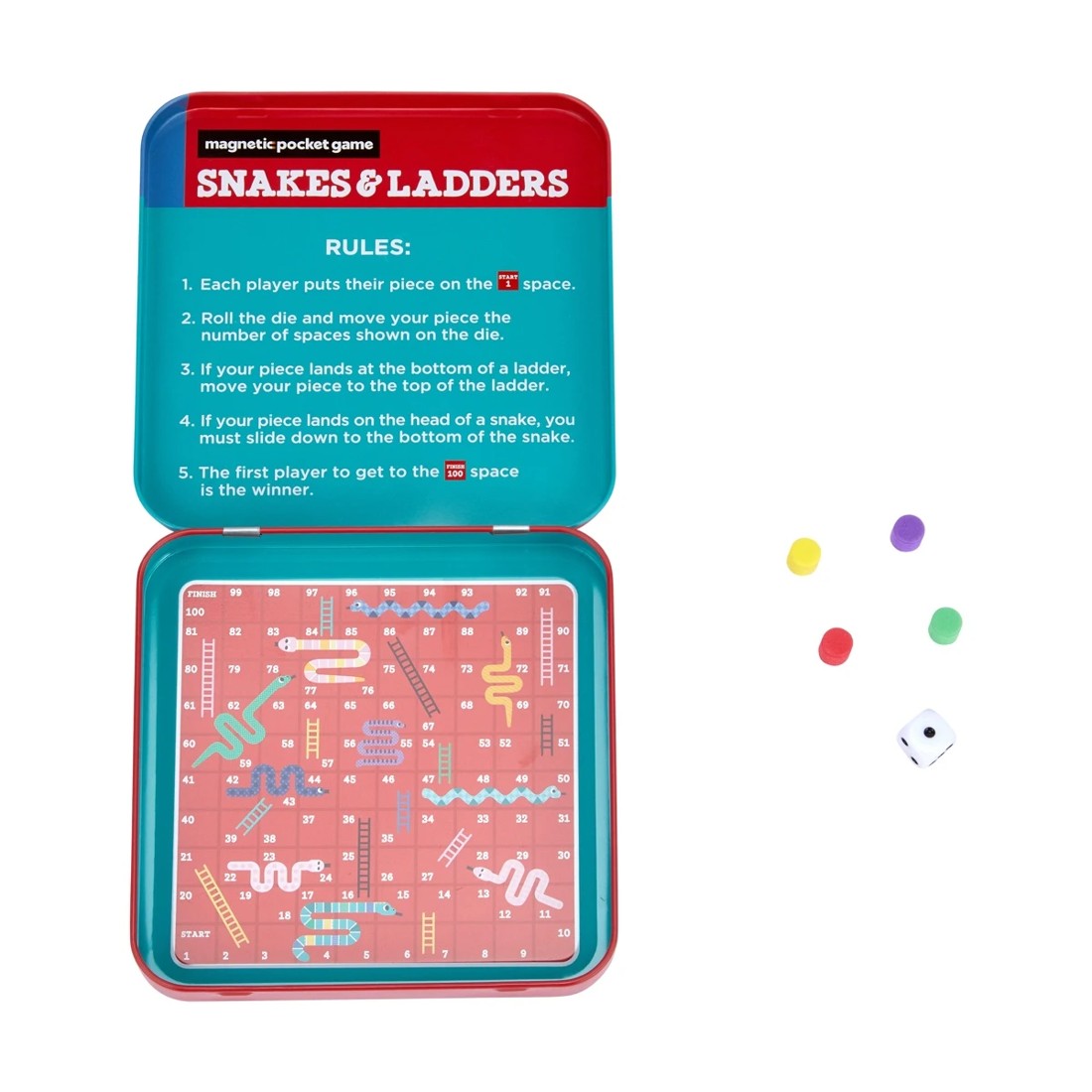 4 Magnetic Pocket Game - Assorted, 4 of 6