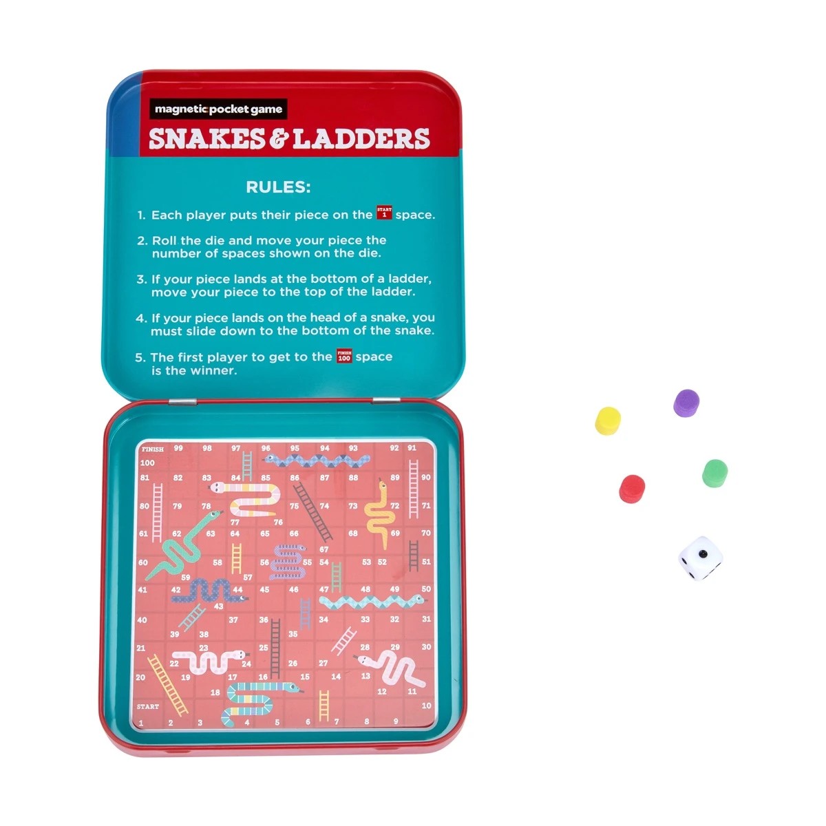 4 Magnetic Pocket Game - Assorted, 4 of 6