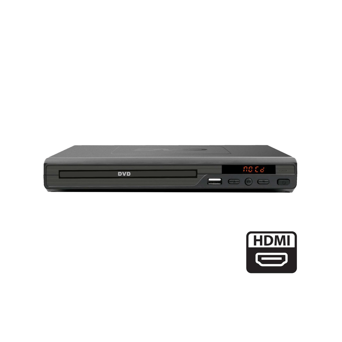 1 Lenoxx HDMI DVD Player (Black) w/ Remote Control, Compact Size, 8 Languages, 1 of 2
