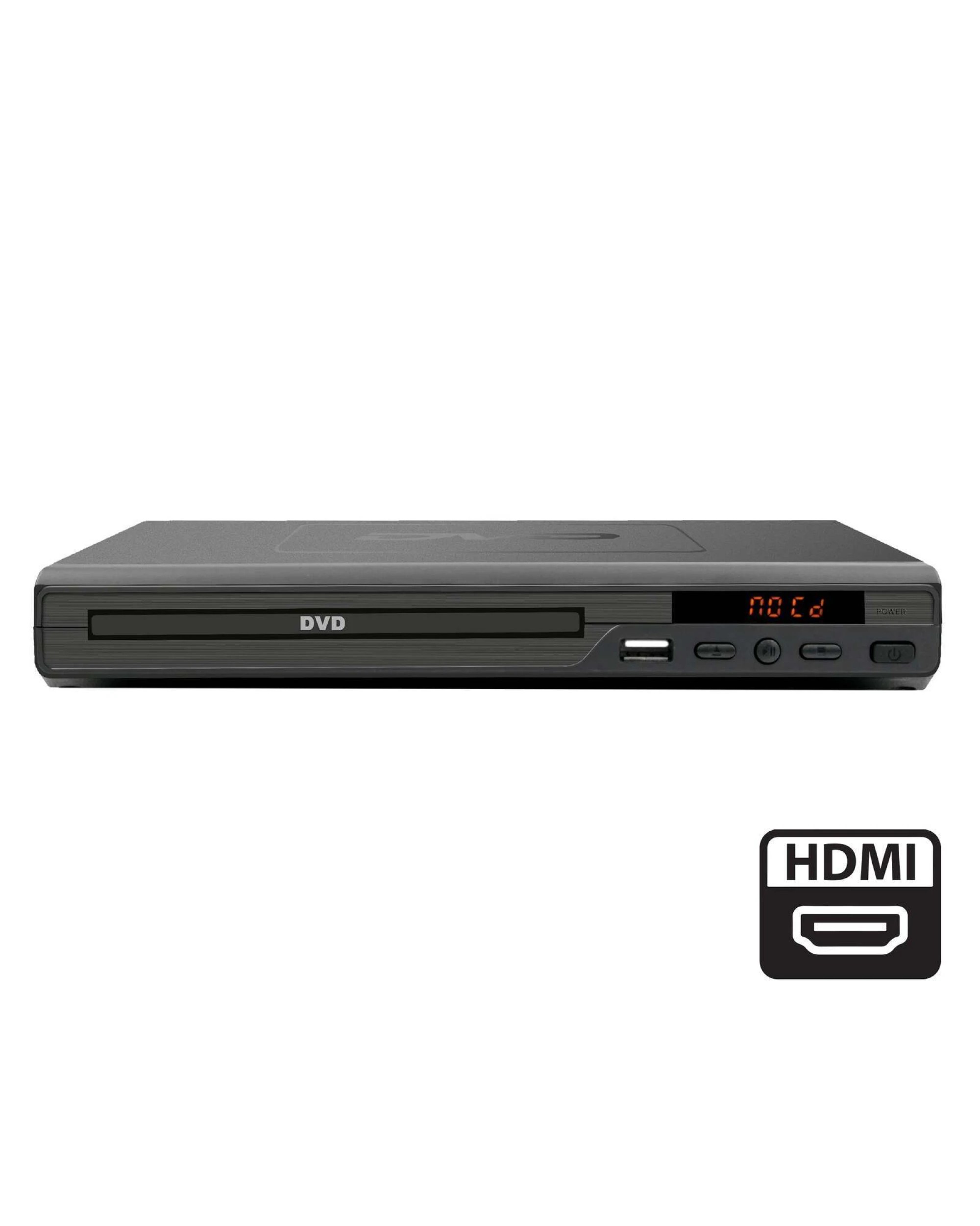 1 Lenoxx HDMI DVD Player (Black) w/ Remote Control, Compact Size, 8 Languages, 1 of 2