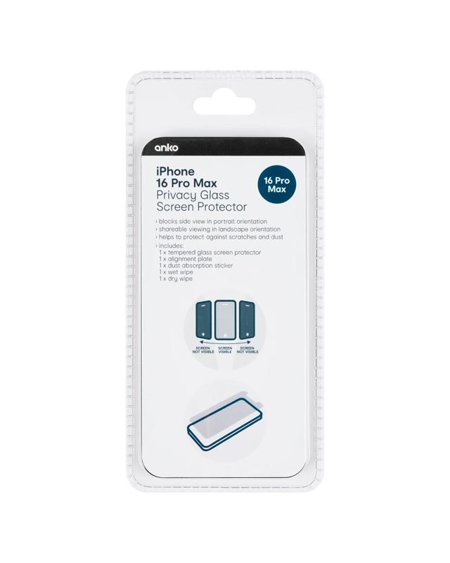iPhone 16 Pro Max Privacy Screen Prote
