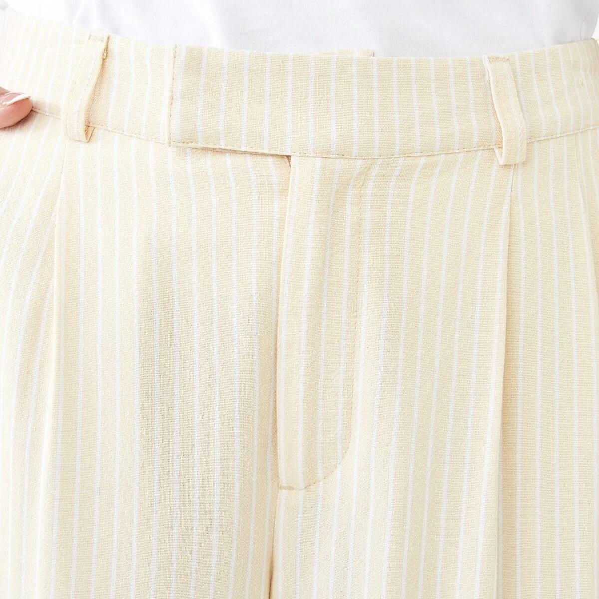 4 Wide Leg Pants Yellow St, 4 of 5