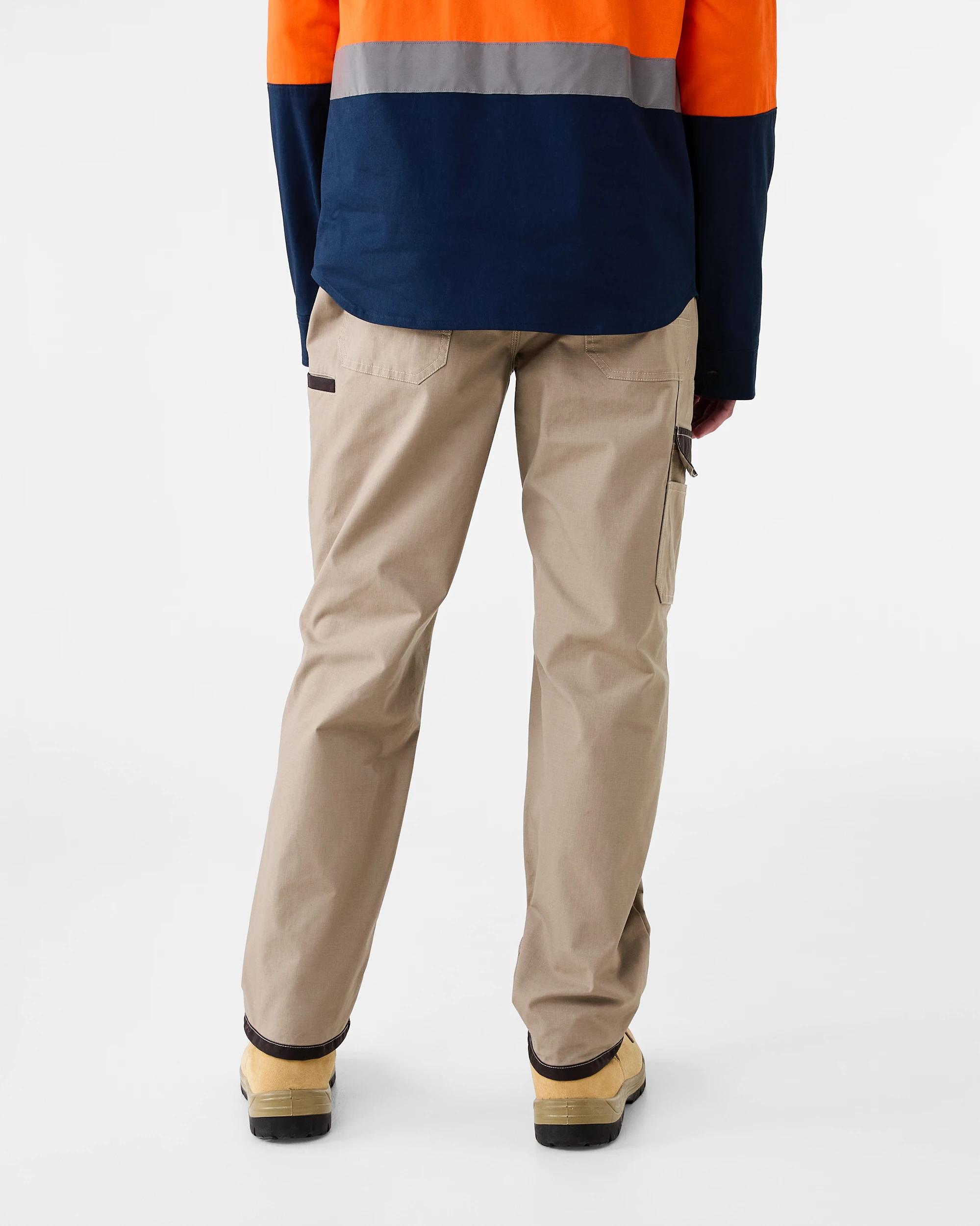 3 Workwear Ripstop Stretch Pants Bge Mshrm, 3 of 8