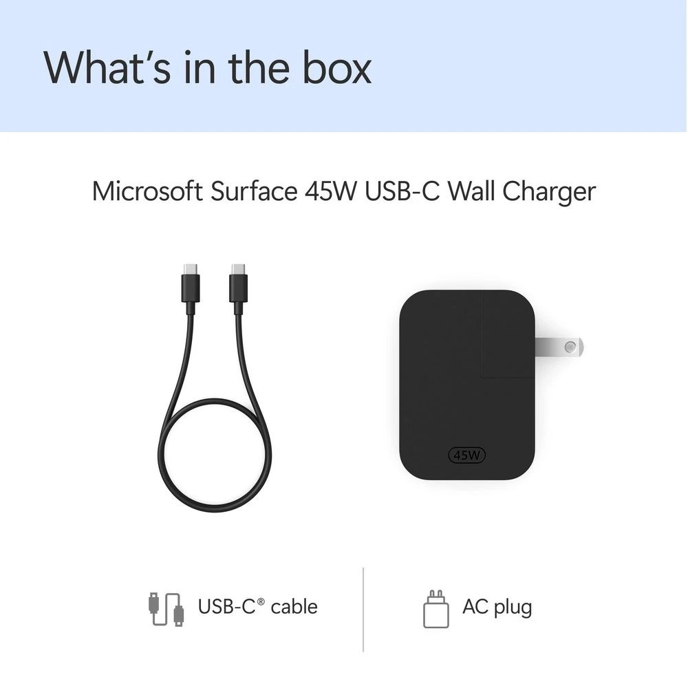 7 Microsoft Surface 45W USB-C Wall Charger, 7 of 7