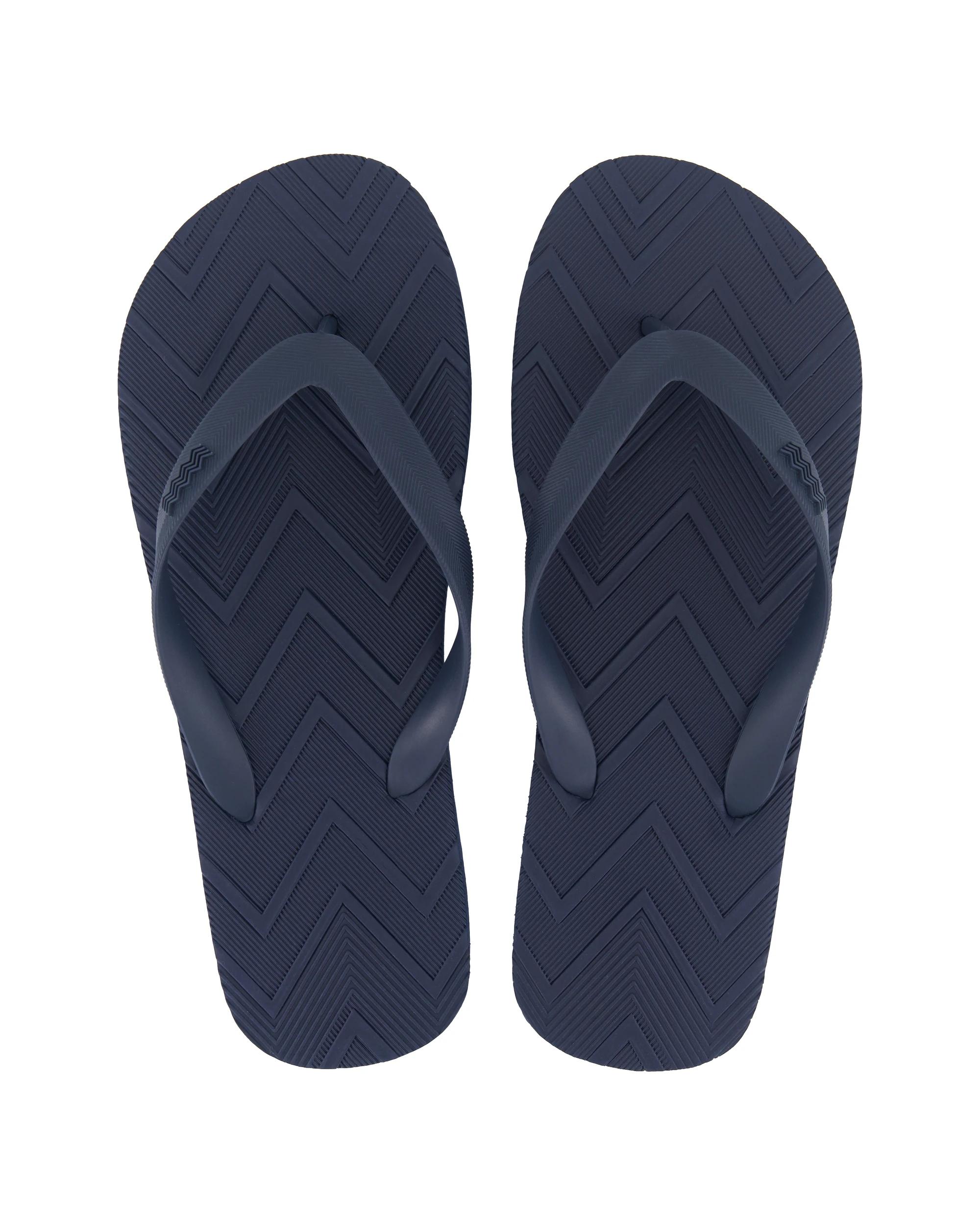 2 Embossed Thongs Dress Navy, 2 of 3