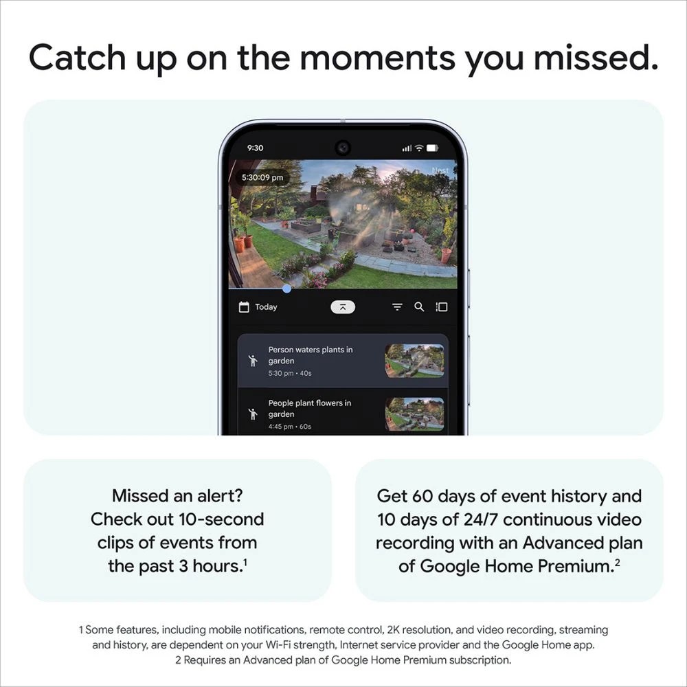 5 Google Nest Cam Outdoor (wired, 2nd gen), 5 of 8