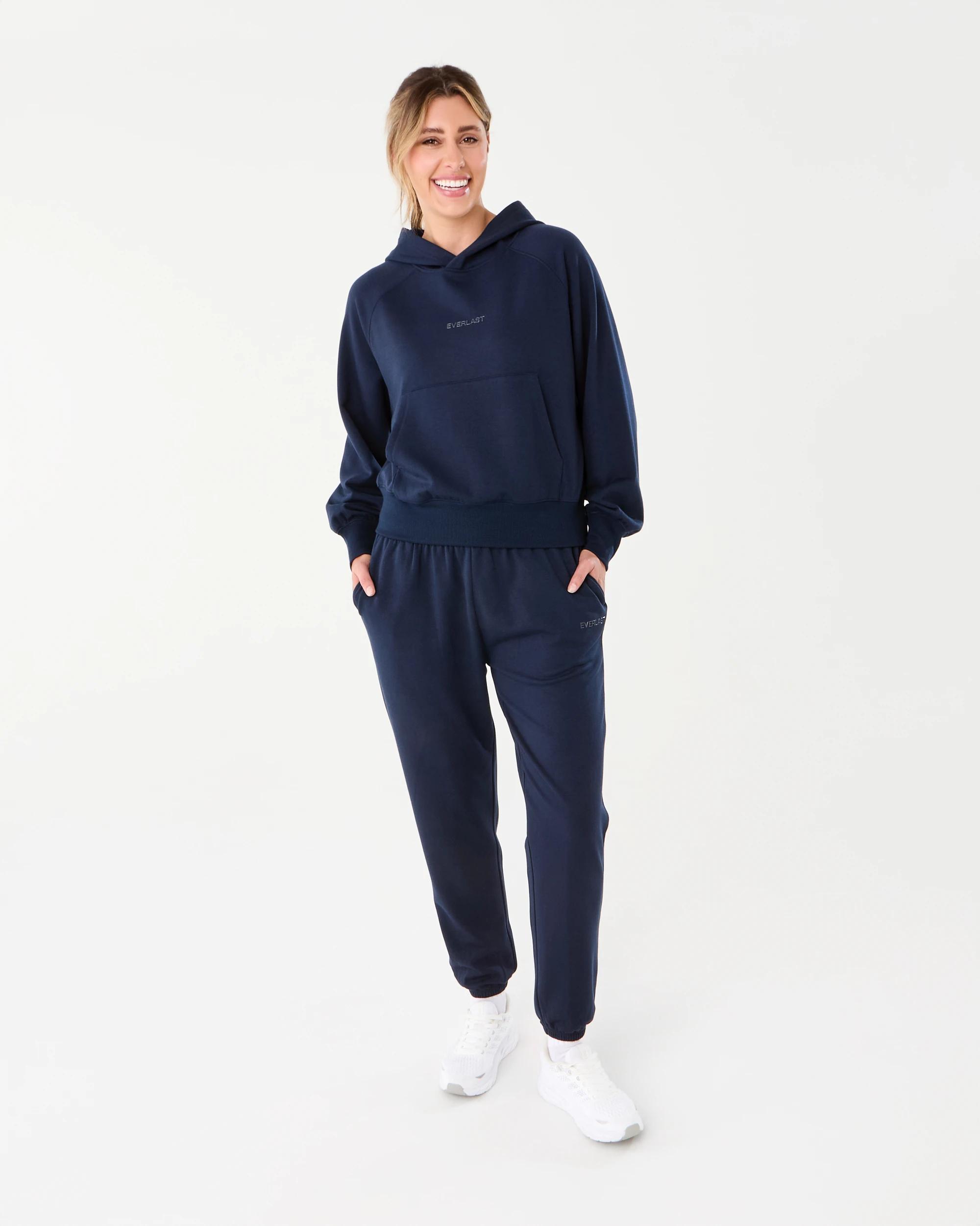 6 Everlast Womens Evercloud Trackpants Mood Indgo, 6 of 6