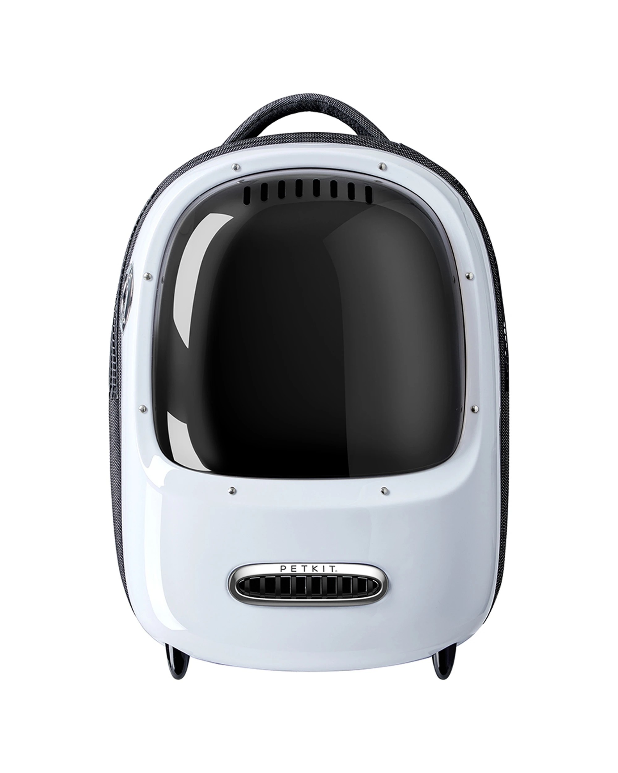 1 Petkit Breezy Smart Cat/dog/pet Carrier Backpack W/built In Fan/light - White, 1 of 9