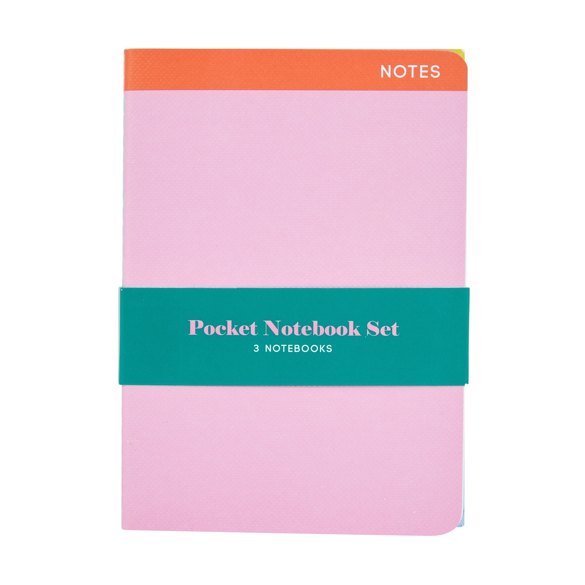 4 3 Pack Pocket Notebook Set - Brights, 4 of 4