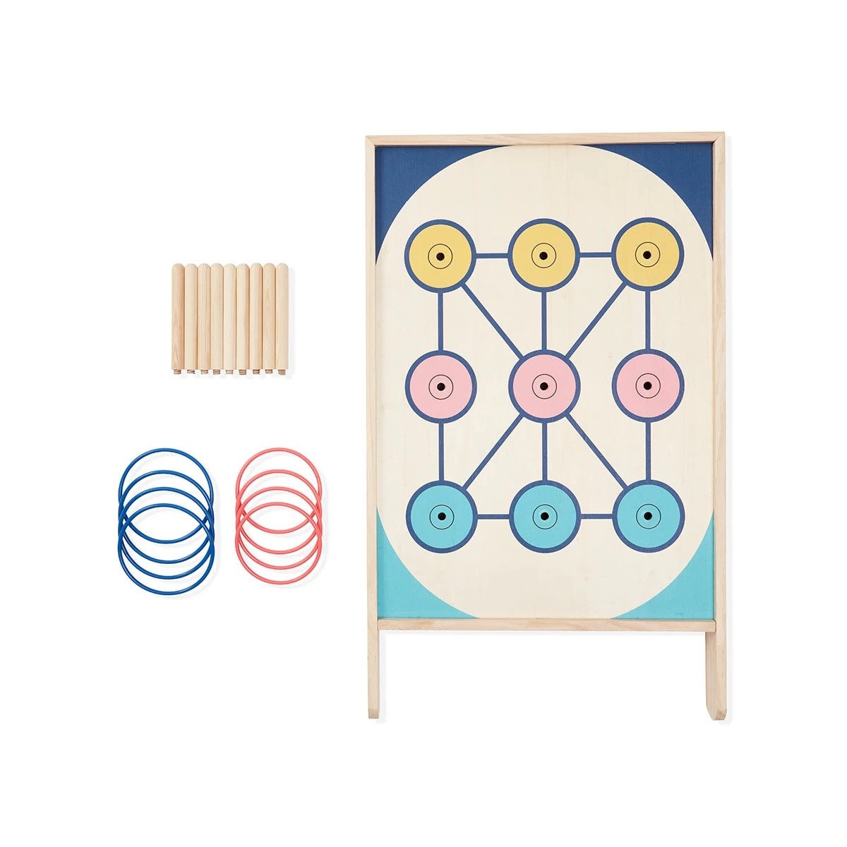 8 Wooden Ring Toss, 8 of 9